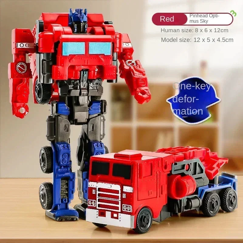 Transformation Car Robot Toy – One-Step Deformation Puzzle Model - Image 10