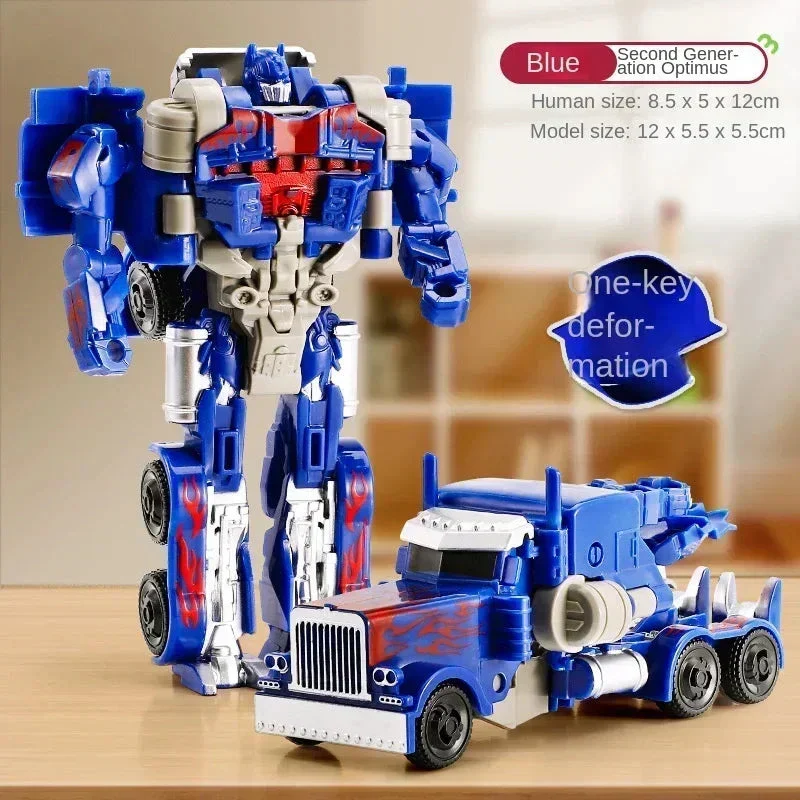 Transformation Car Robot Toy – One-Step Deformation Puzzle Model - Image 5