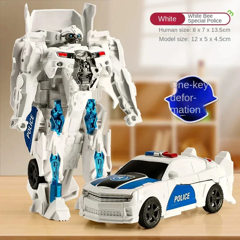 Transformation Car Robot Toy – One-Step Deformation Puzzle Model - Image 8
