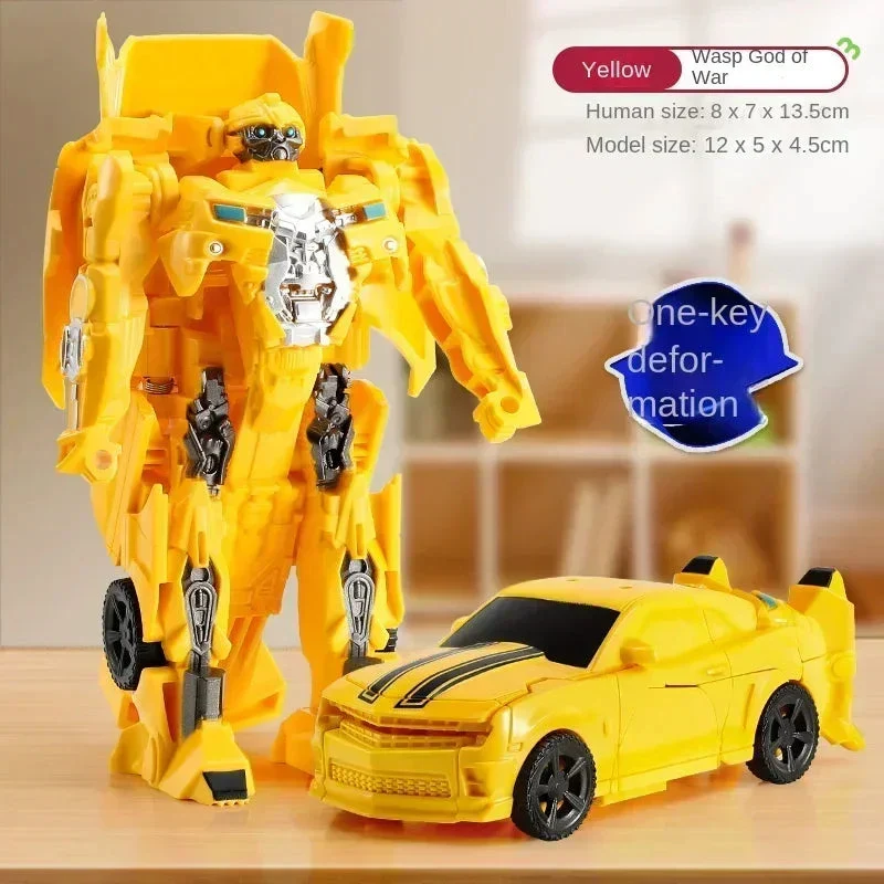 Transformation Car Robot Toy – One-Step Deformation Puzzle Model - Image 9