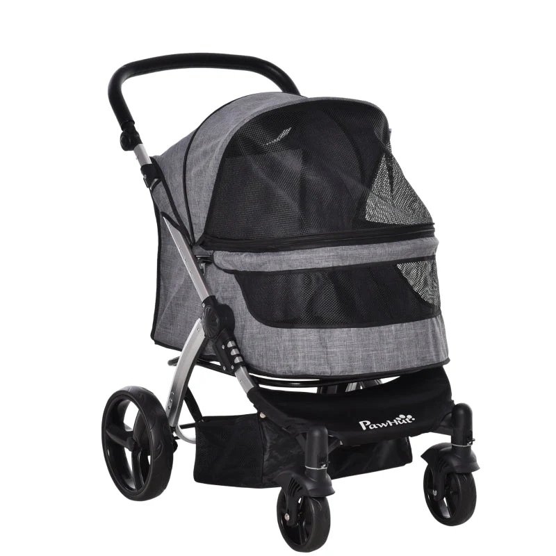 Travel Pet Stroller with Adjustable Handlebar - Image 2
