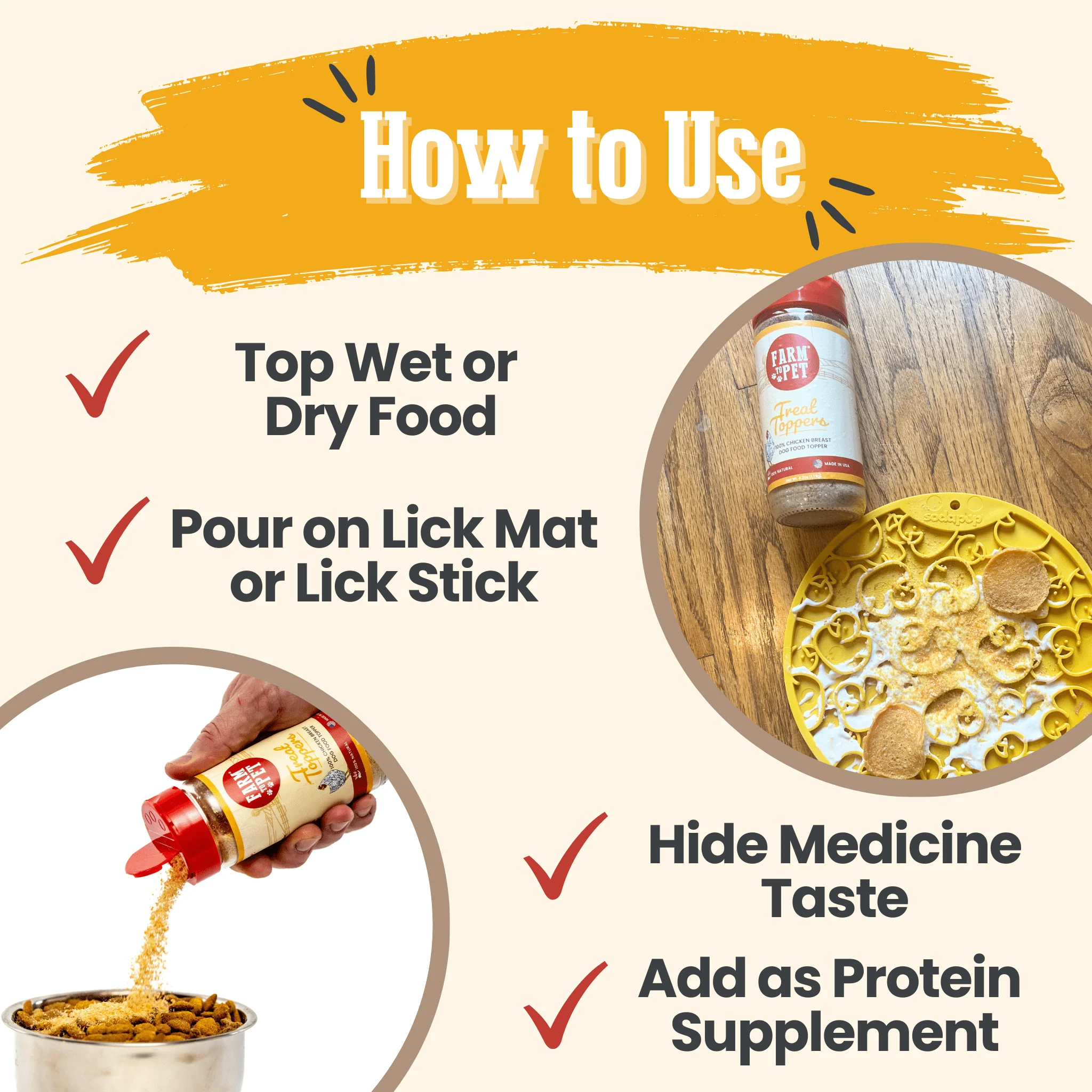 Treat Topper Chicken Dog Food Topper | Healthy Meal Supplement for Dogs - Image 5