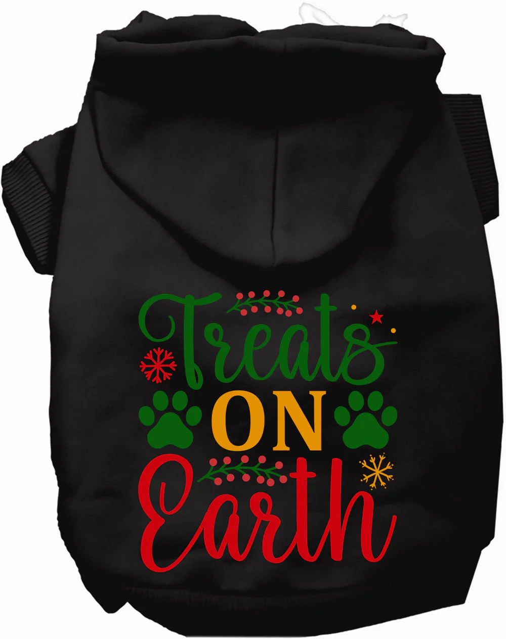 Treats on Earth Christmas Pet Hoodie - Image 4