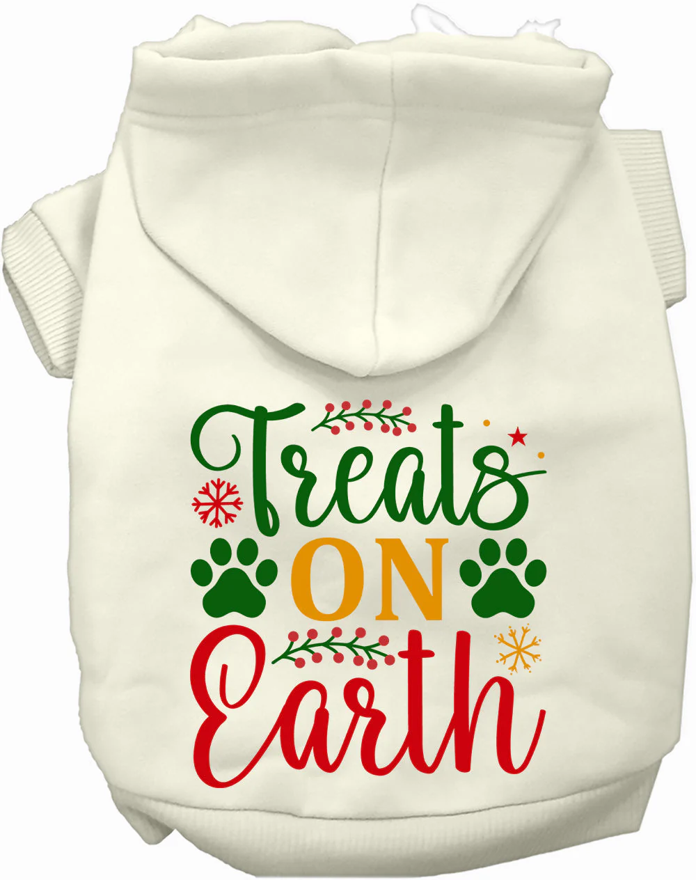 Treats on Earth Christmas Pet Hoodie - Image 8
