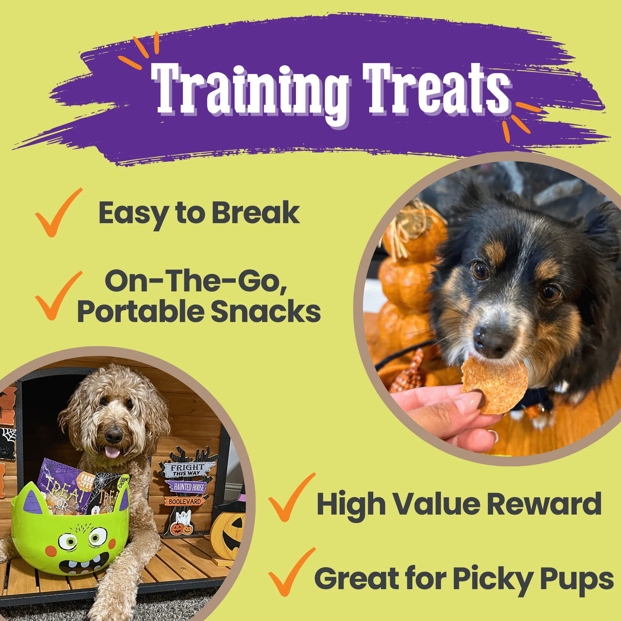 Trick or Treat Chip Mix Halloween Dog Treats - Image 3