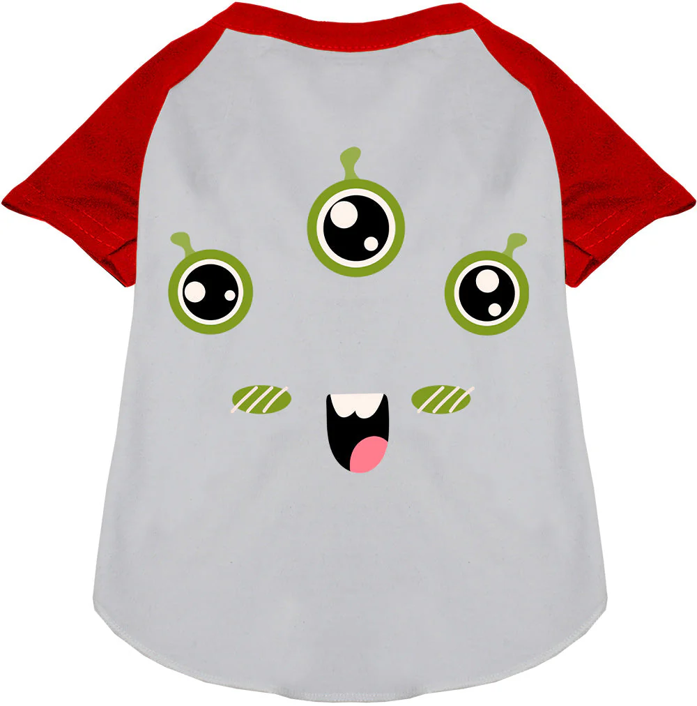 Trifanie Monster Costume Pet Raglan Shirt - Image 7