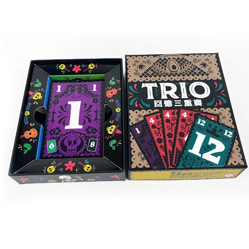 Trio Board Game – Strategic Card Matching Game for Family & Friends - Image 3
