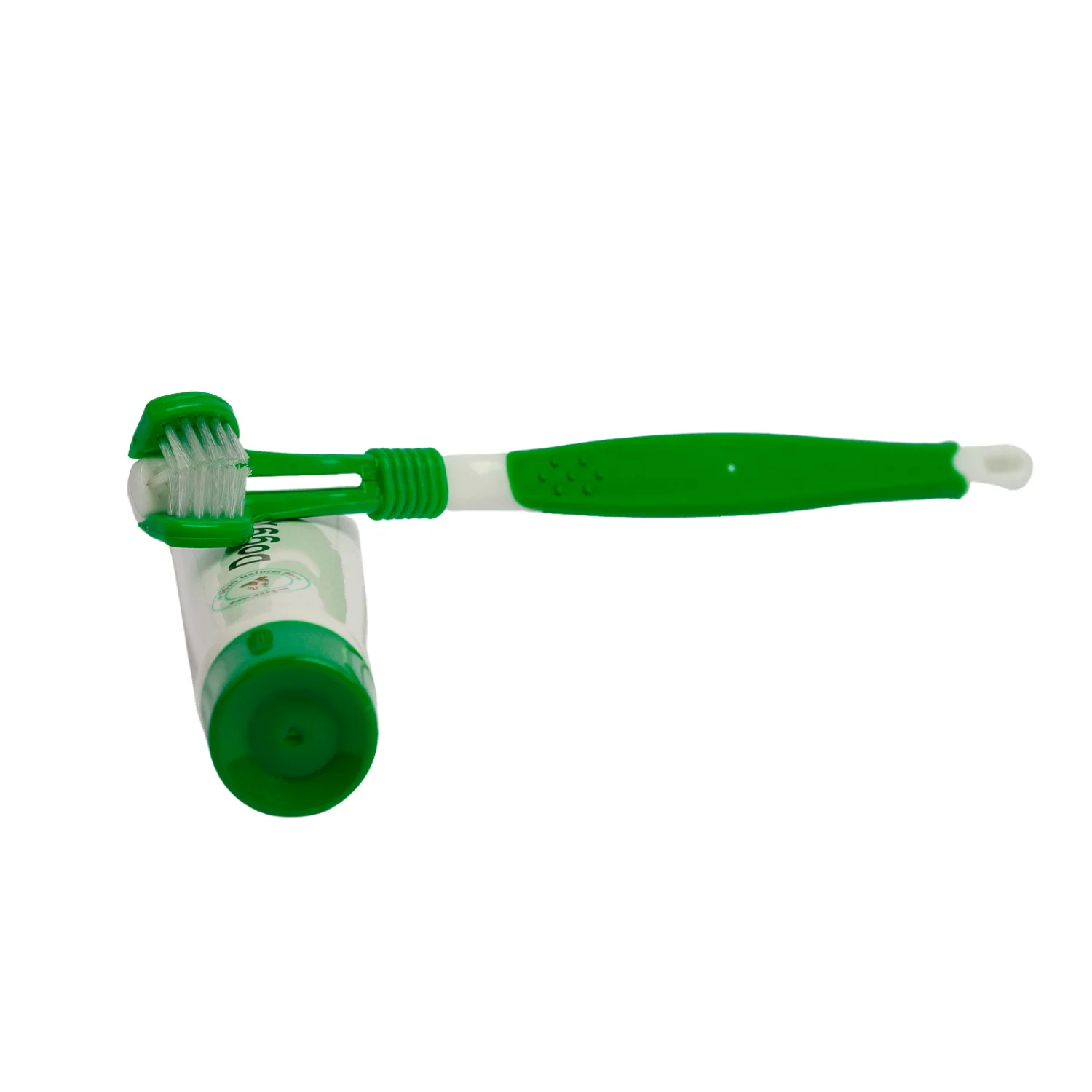 Triple Headed Dog Toothbrush with All-Natural Toothpaste Kit – 2-Piece Kit - Image 3
