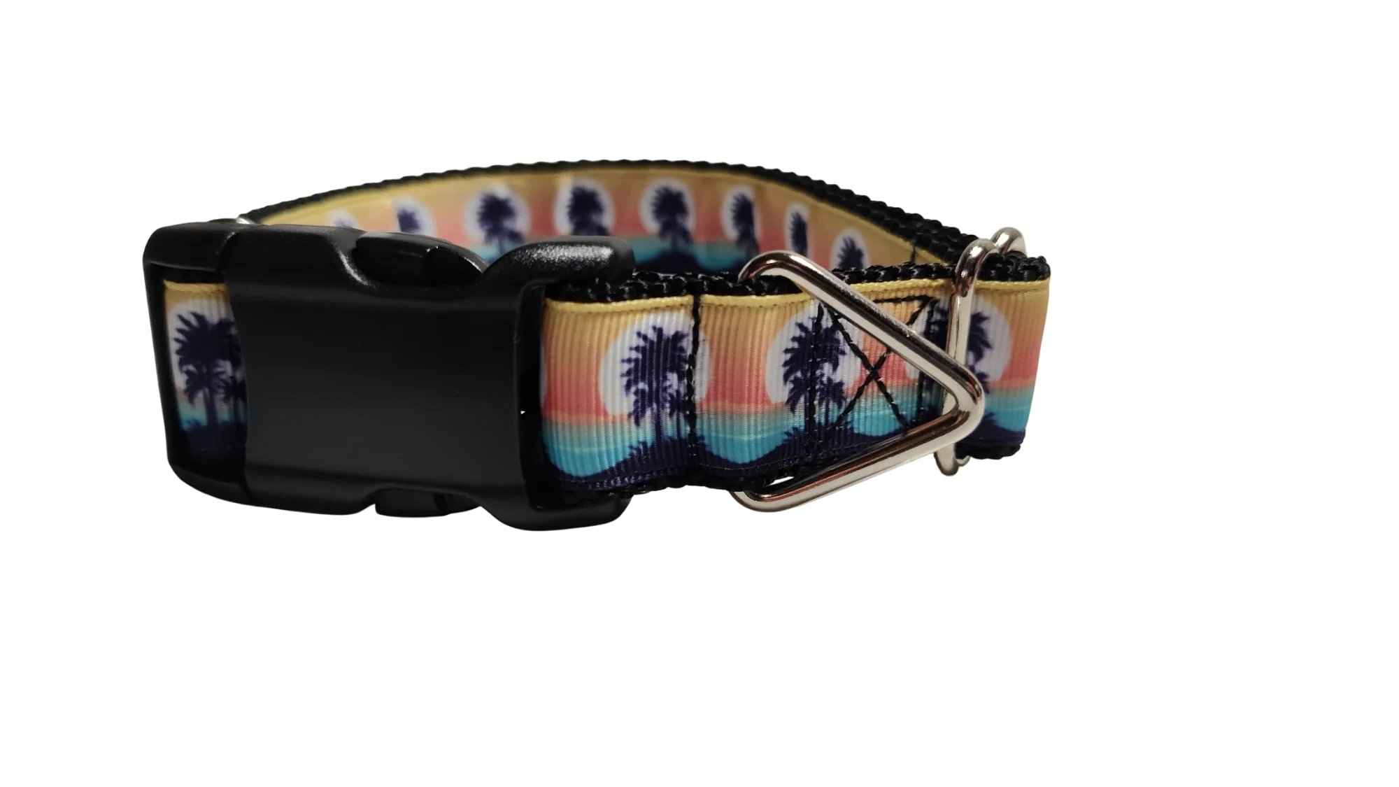 Tropical Sunsets Nylon Dog Collar - Image 2