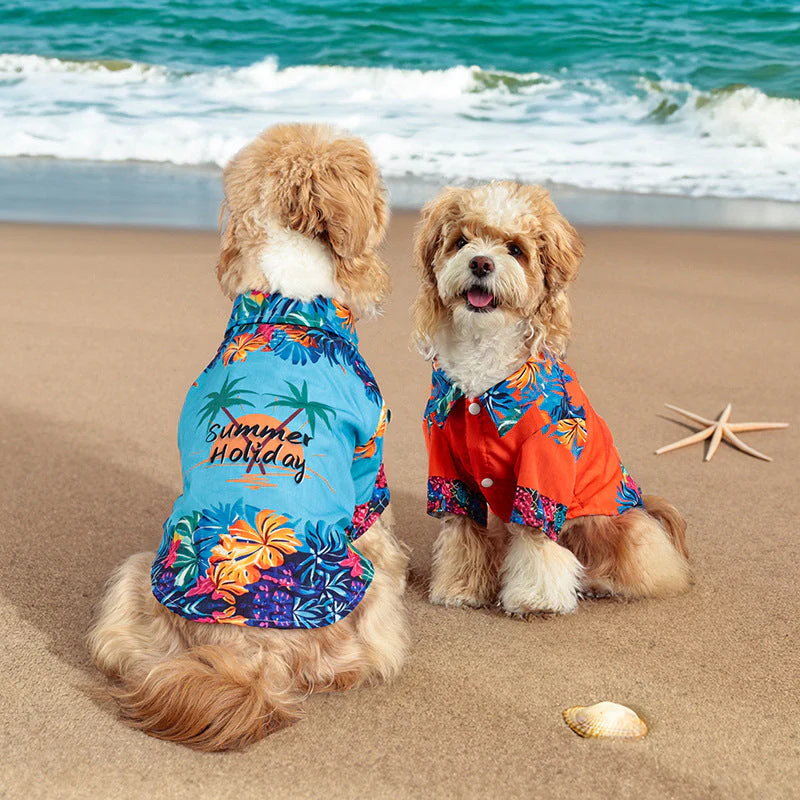 Tropical Vibes Dog Shirt – Summer Holiday Collection - Image 2