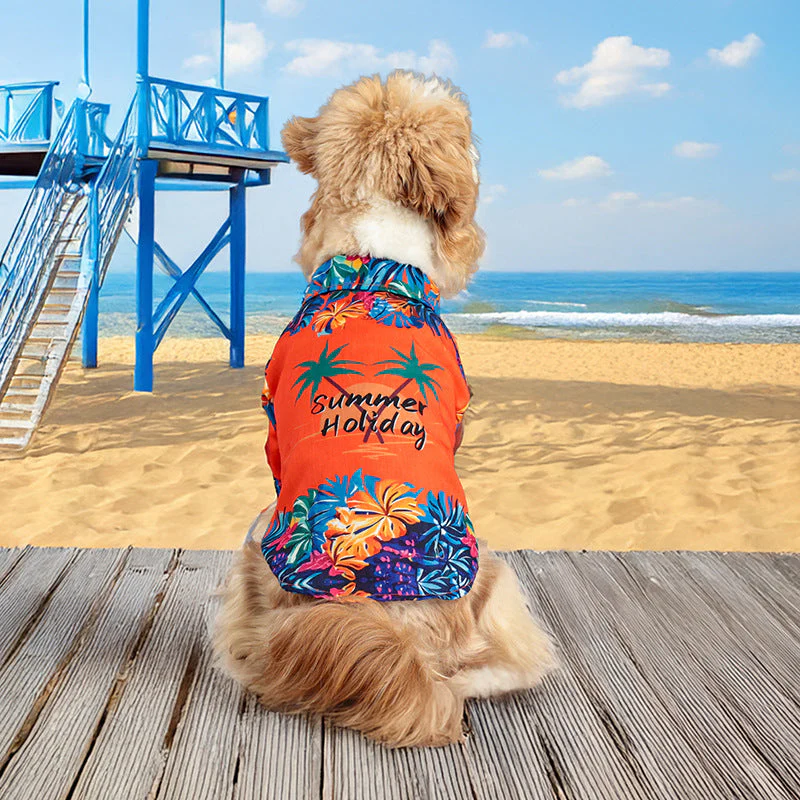 Tropical Vibes Dog Shirt – Summer Holiday Collection - Image 5