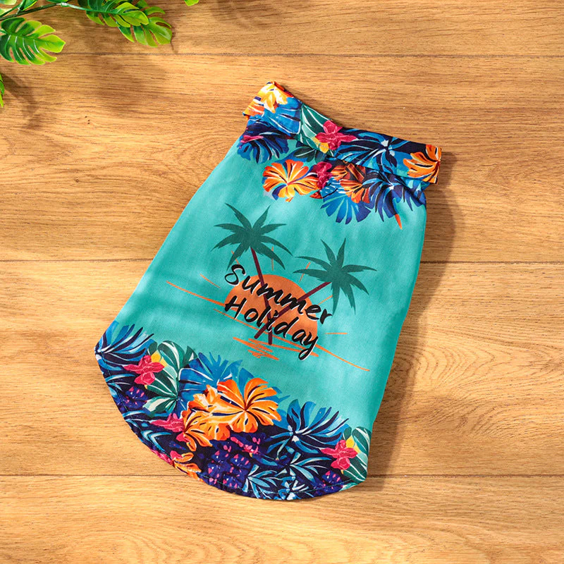 Tropical Vibes Dog Shirt – Summer Holiday Collection - Image 6