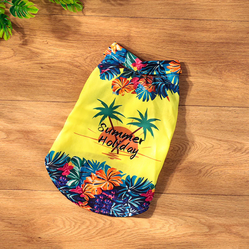Tropical Vibes Dog Shirt – Summer Holiday Collection - Image 7