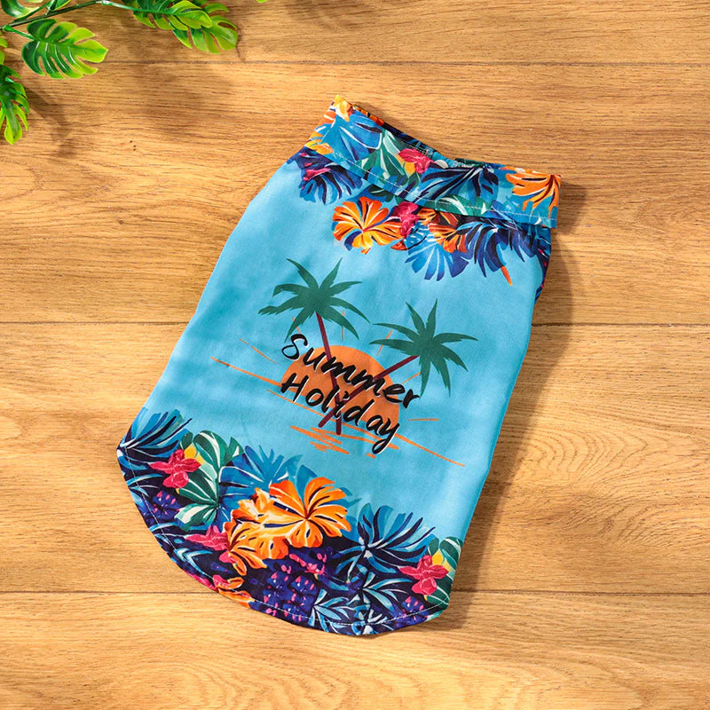 Tropical Vibes Dog Shirt – Summer Holiday Collection - Image 9