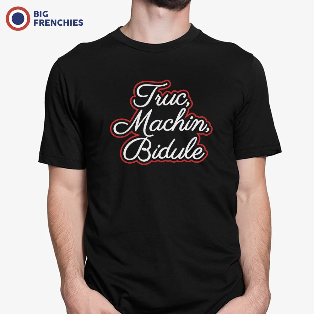 Truc, Machin, Bidule Men's Organic Cotton Tee - Image 3