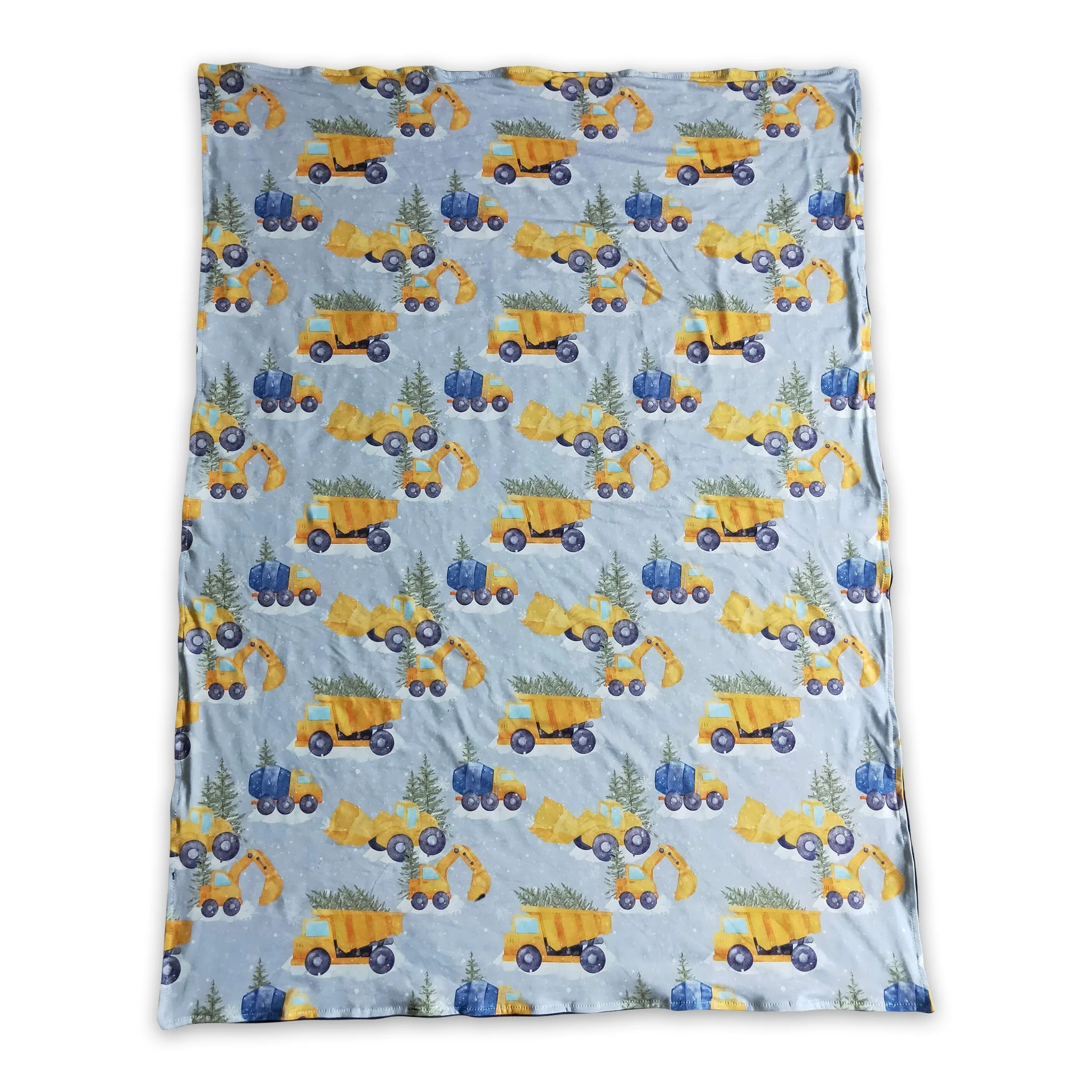 Truck Christmas tree baby kids blankets - Image 2
