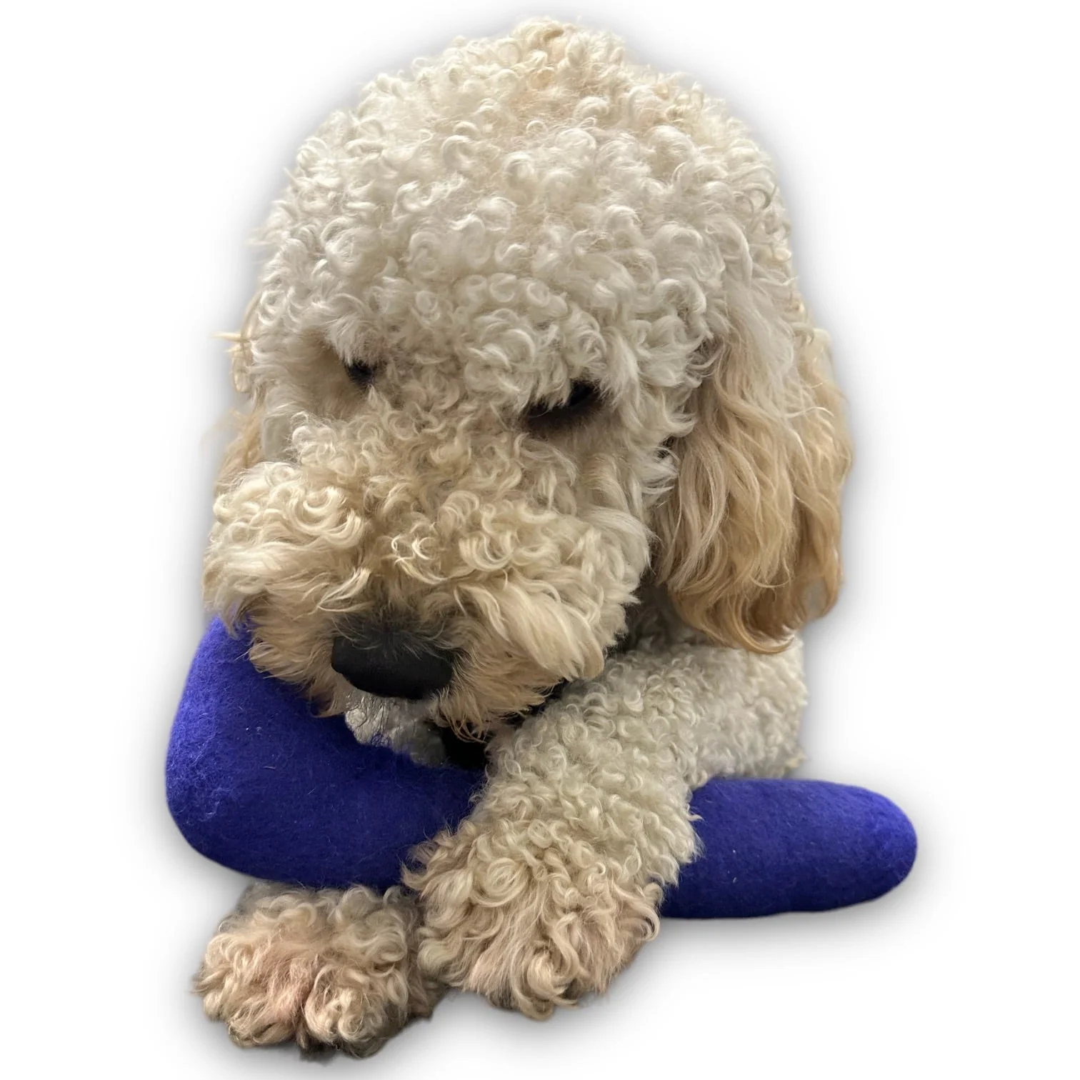 Tube Felt Dog Toy - Image 5