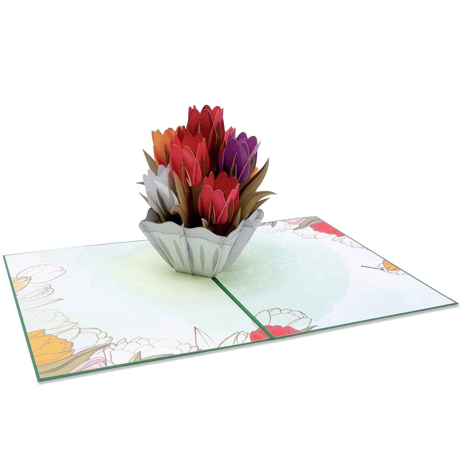 Tulips pop-up card - Image 7