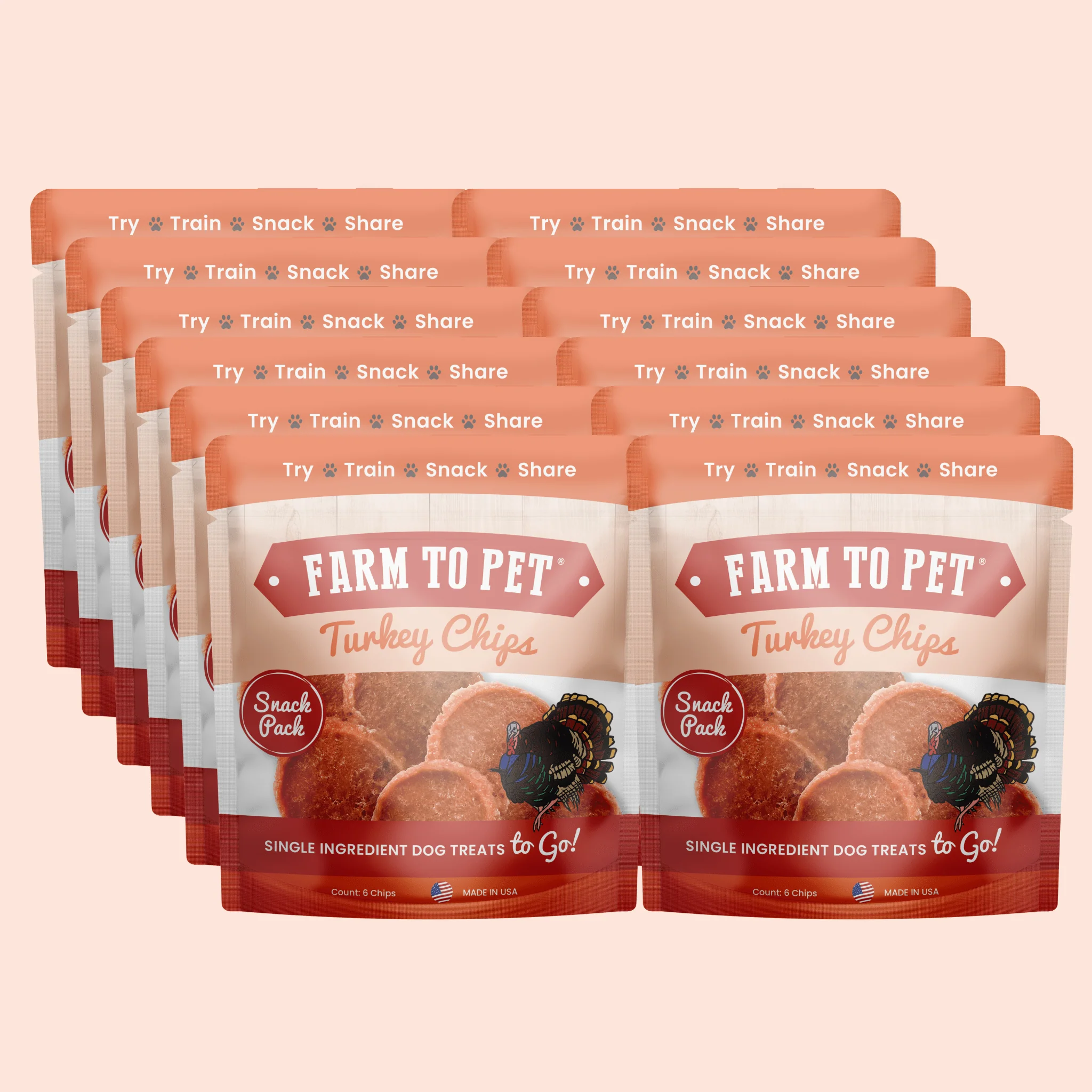 Turkey Chips Snack Pack Bundles | Low Allergen Treats for Training - Image 10