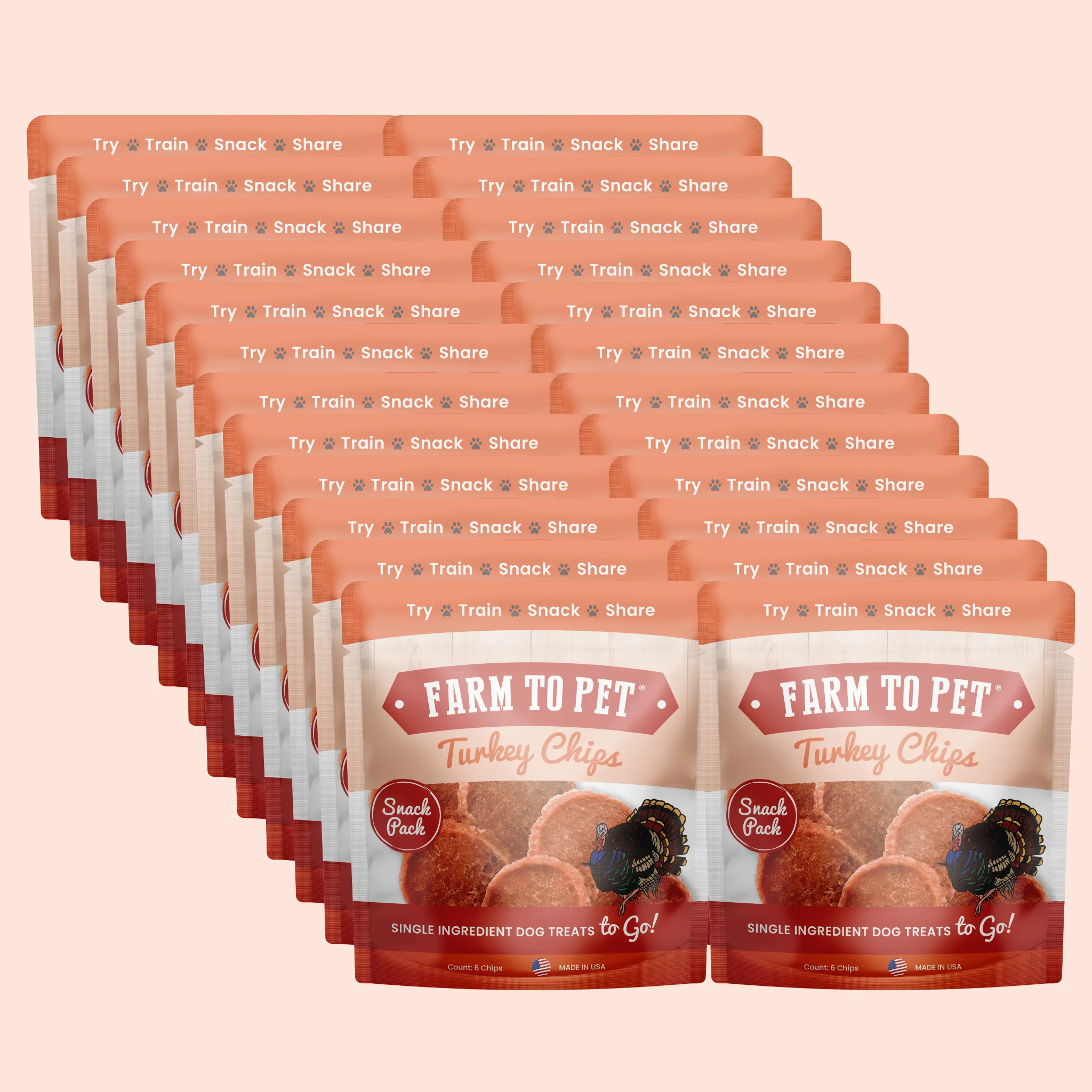 Turkey Chips Snack Pack Bundles | Low Allergen Treats for Training - Image 17