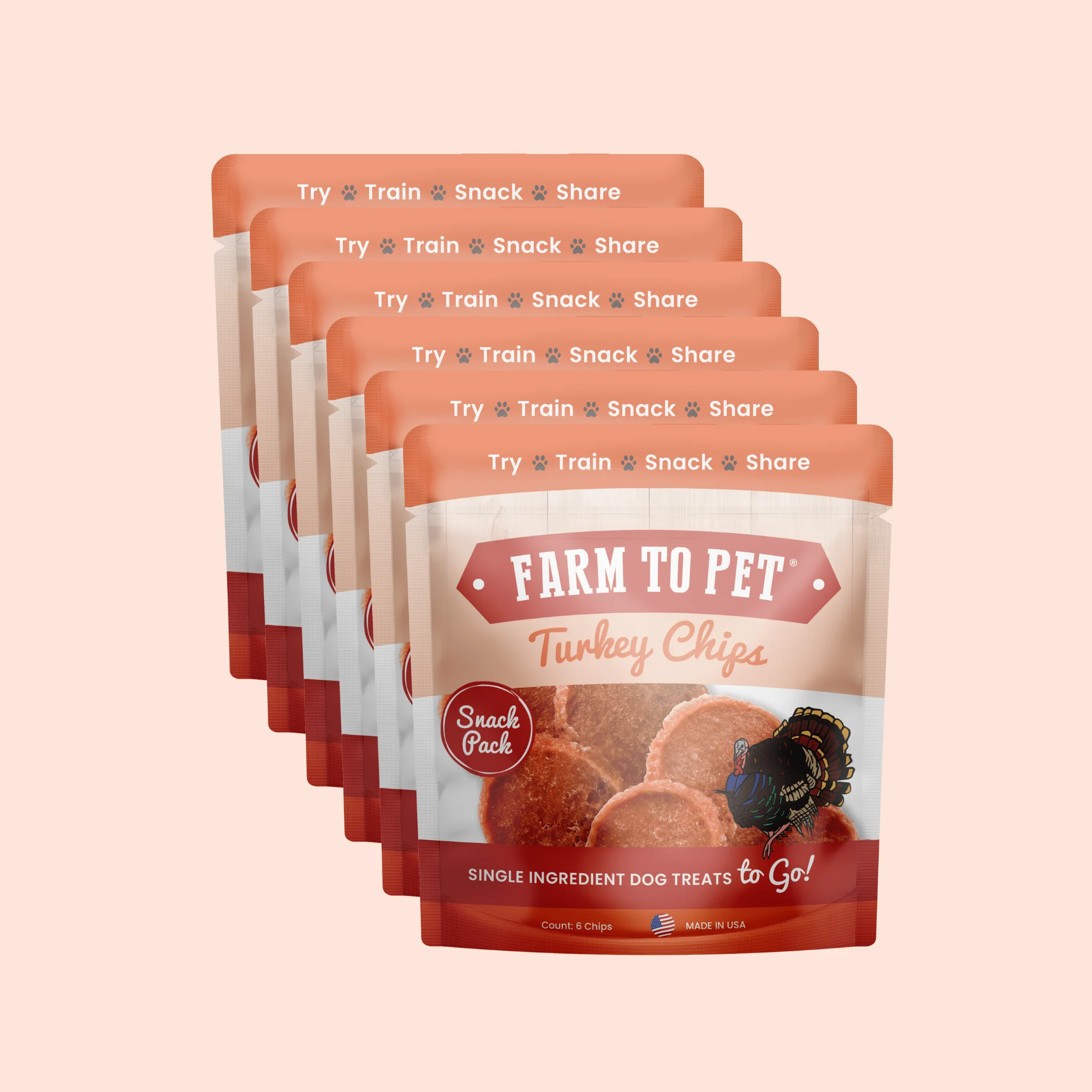 Turkey Chips Snack Pack Bundles | Low Allergen Treats for Training - Image 3
