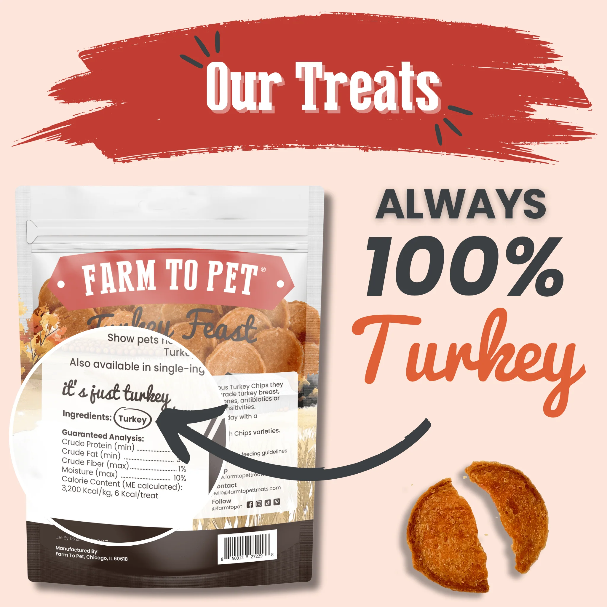 Turkey Feast Turkey Chips - Image 2