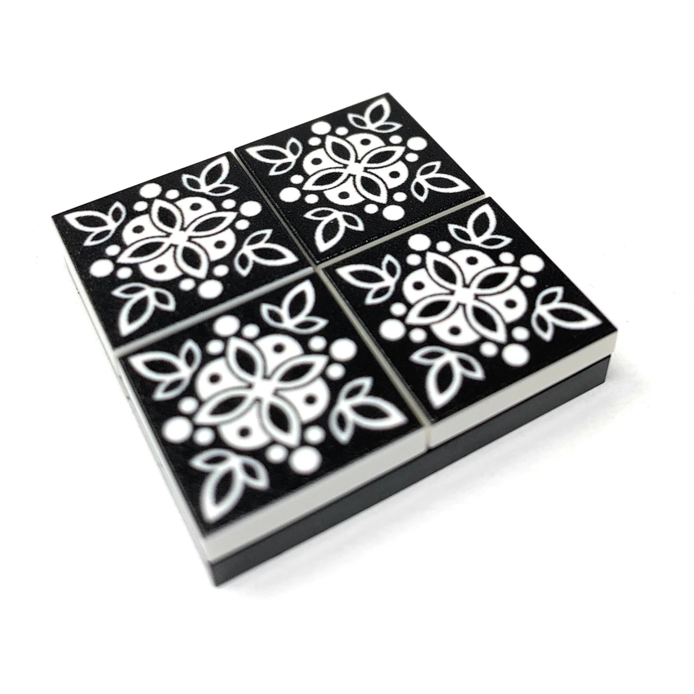 Turkish Kitchen Flooring / Wallpaper #2 made using LEGO part - Printed 2x2 Tile - Image 3