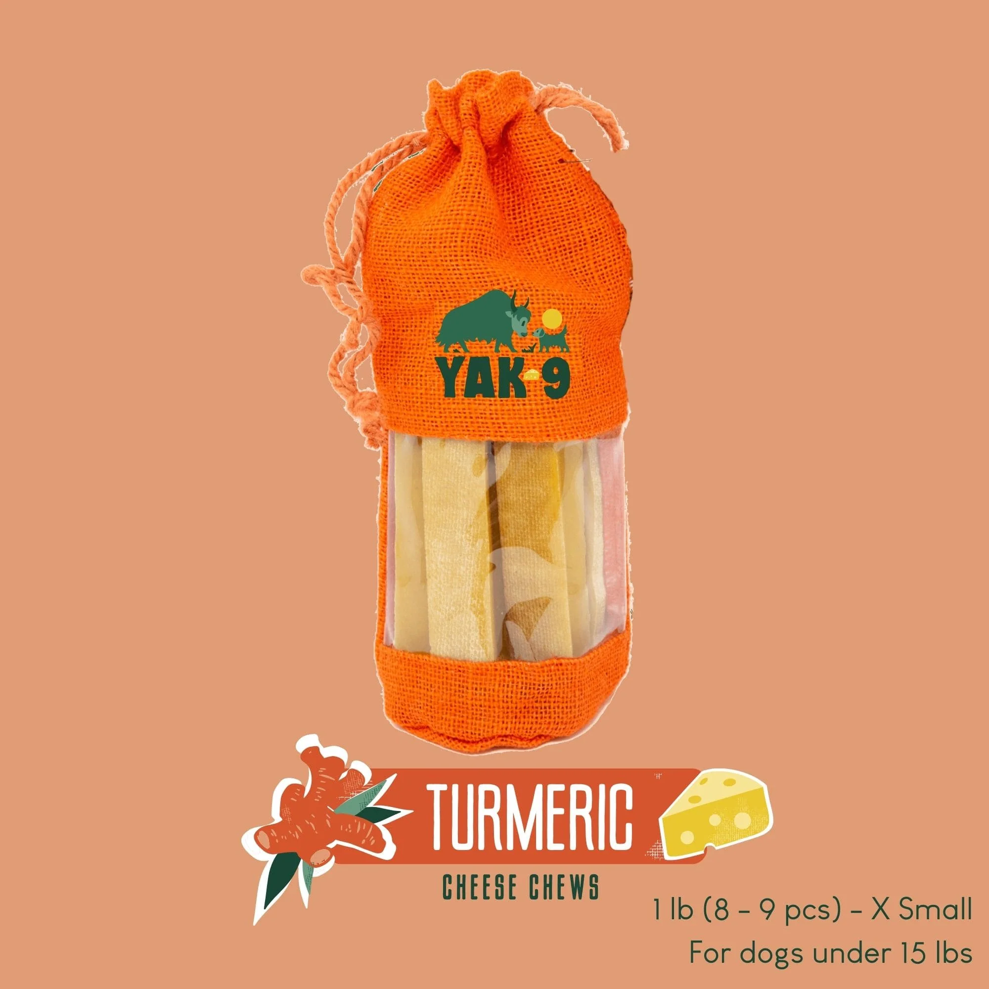 Turmeric Cheese Chews for Dogs - Image 12