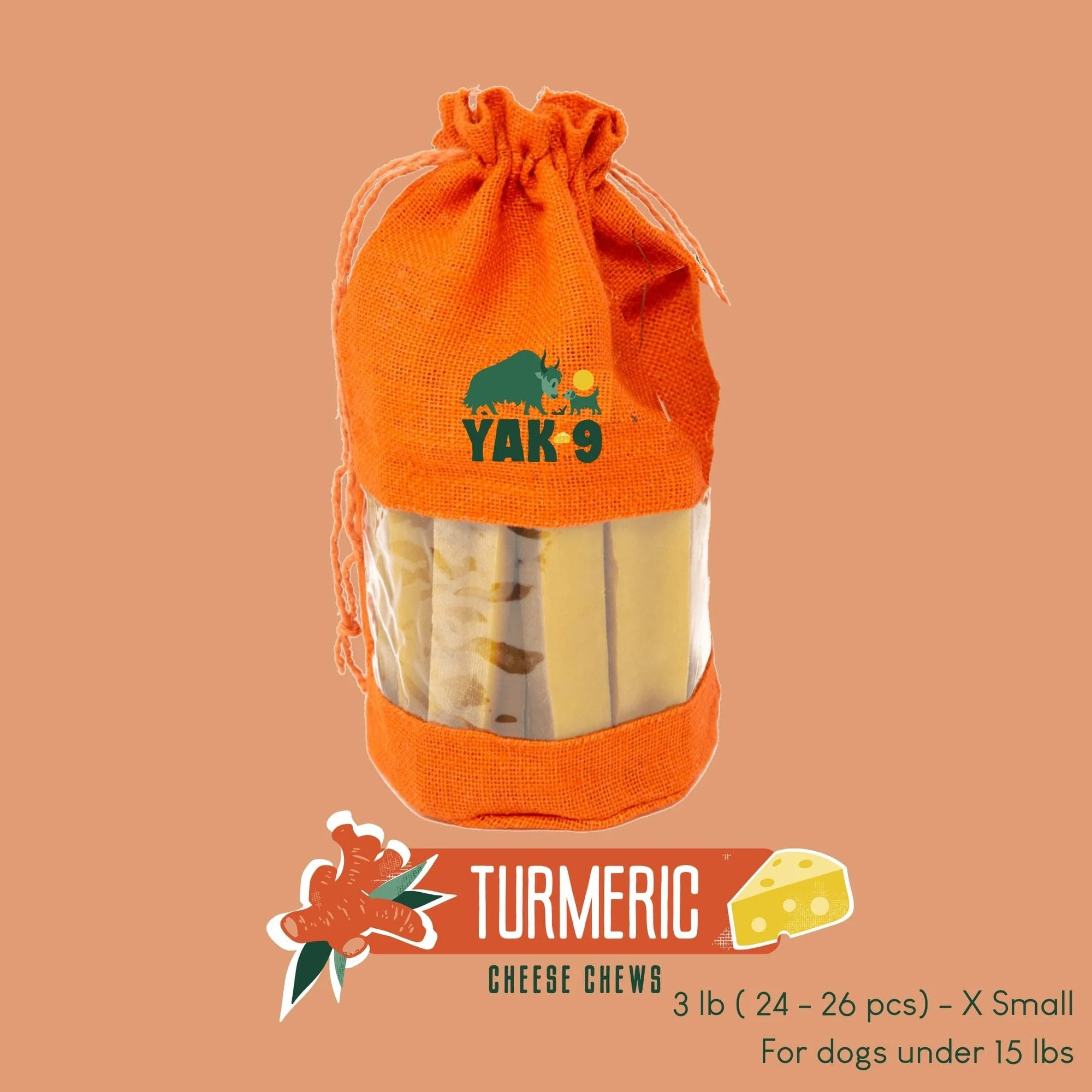 Turmeric Cheese Chews for Dogs - Image 13
