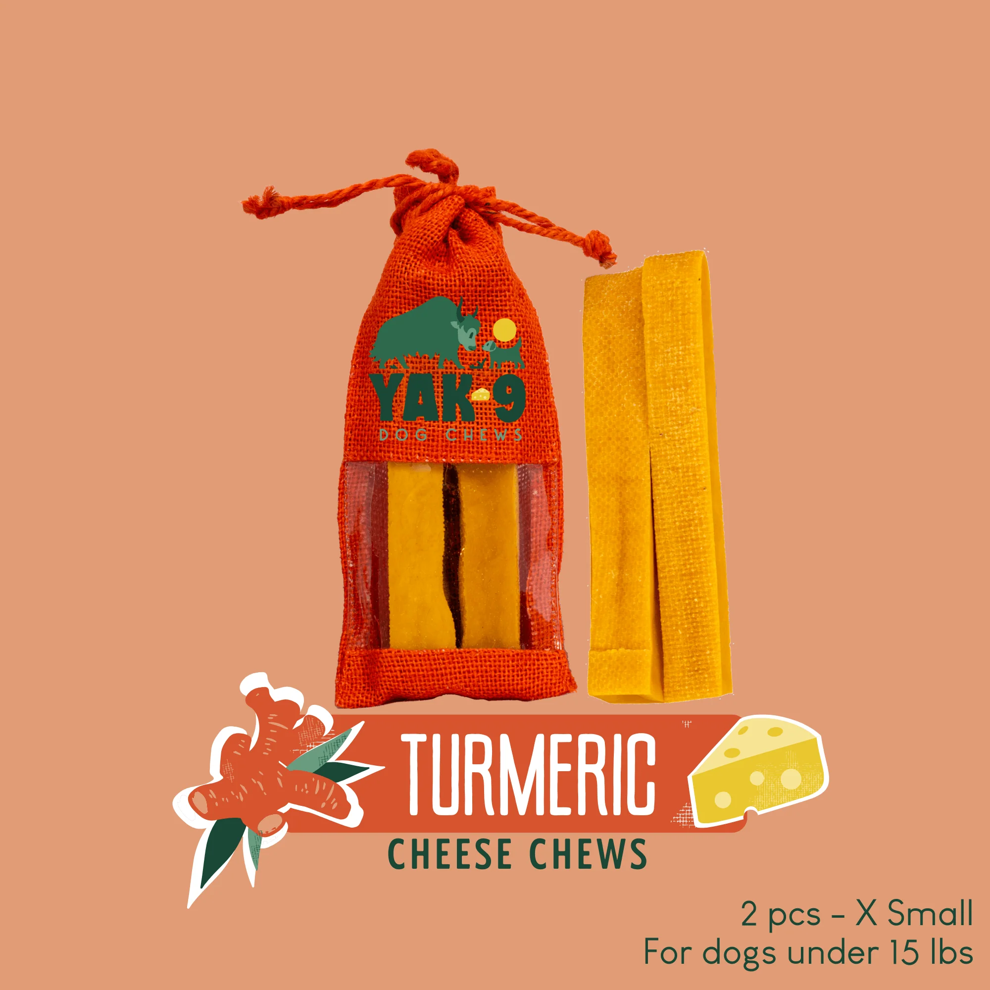 Turmeric Cheese Chews for Dogs - Image 24