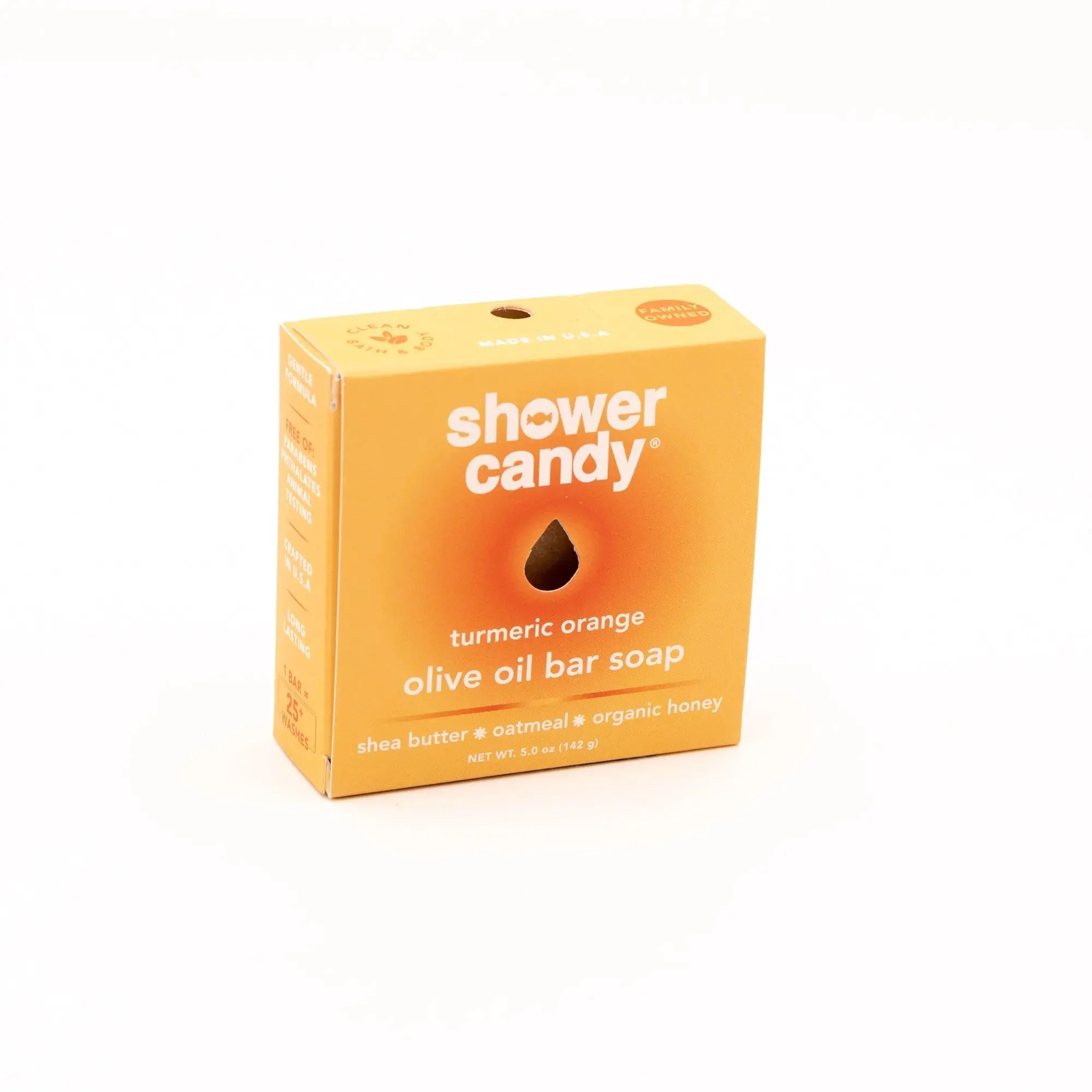 Turmeric Orange Bar Soap – Brightening Olive Oil Cleanse - Image 4