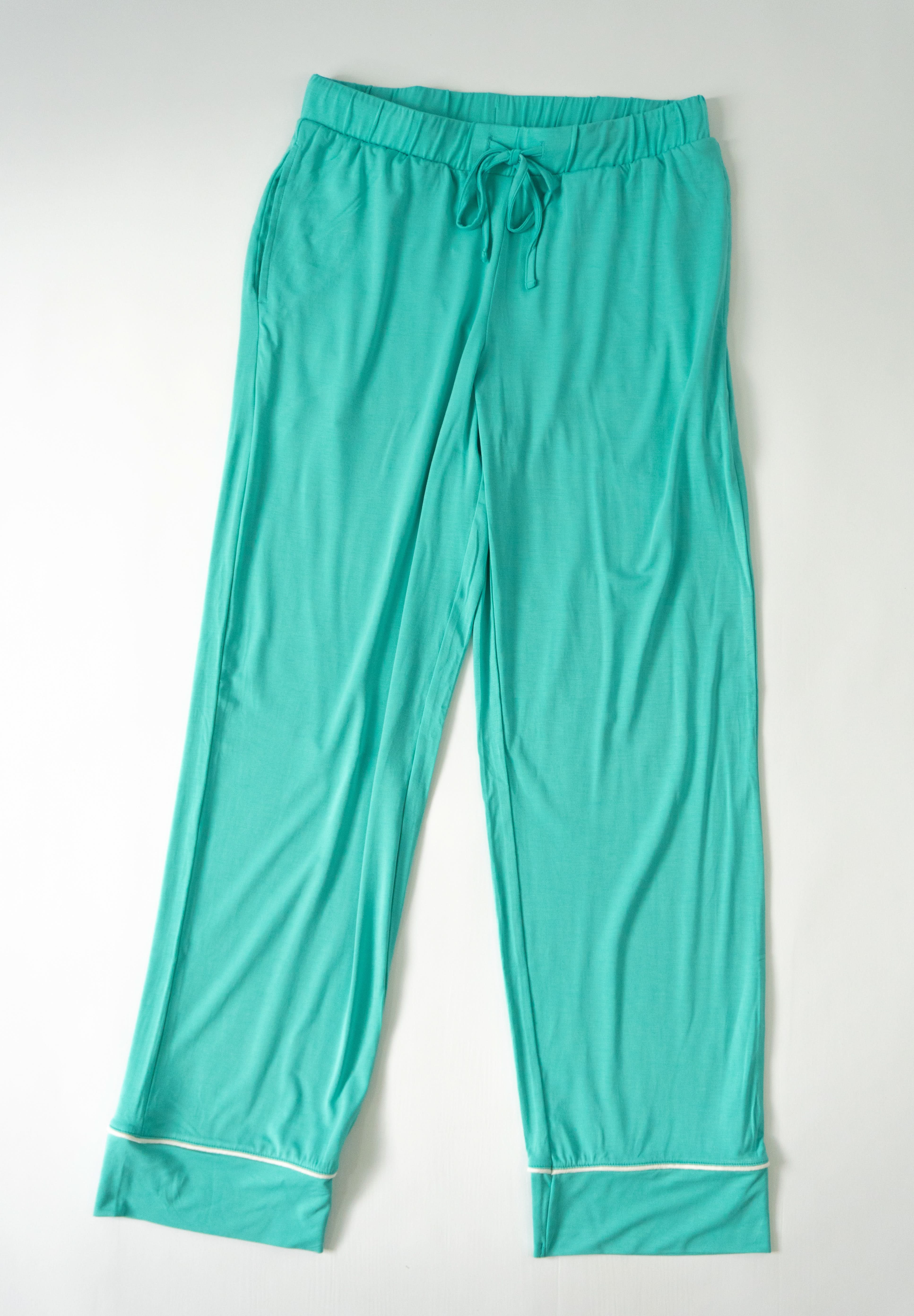 Turquoise | Adult Pajama Bottom - Image 3