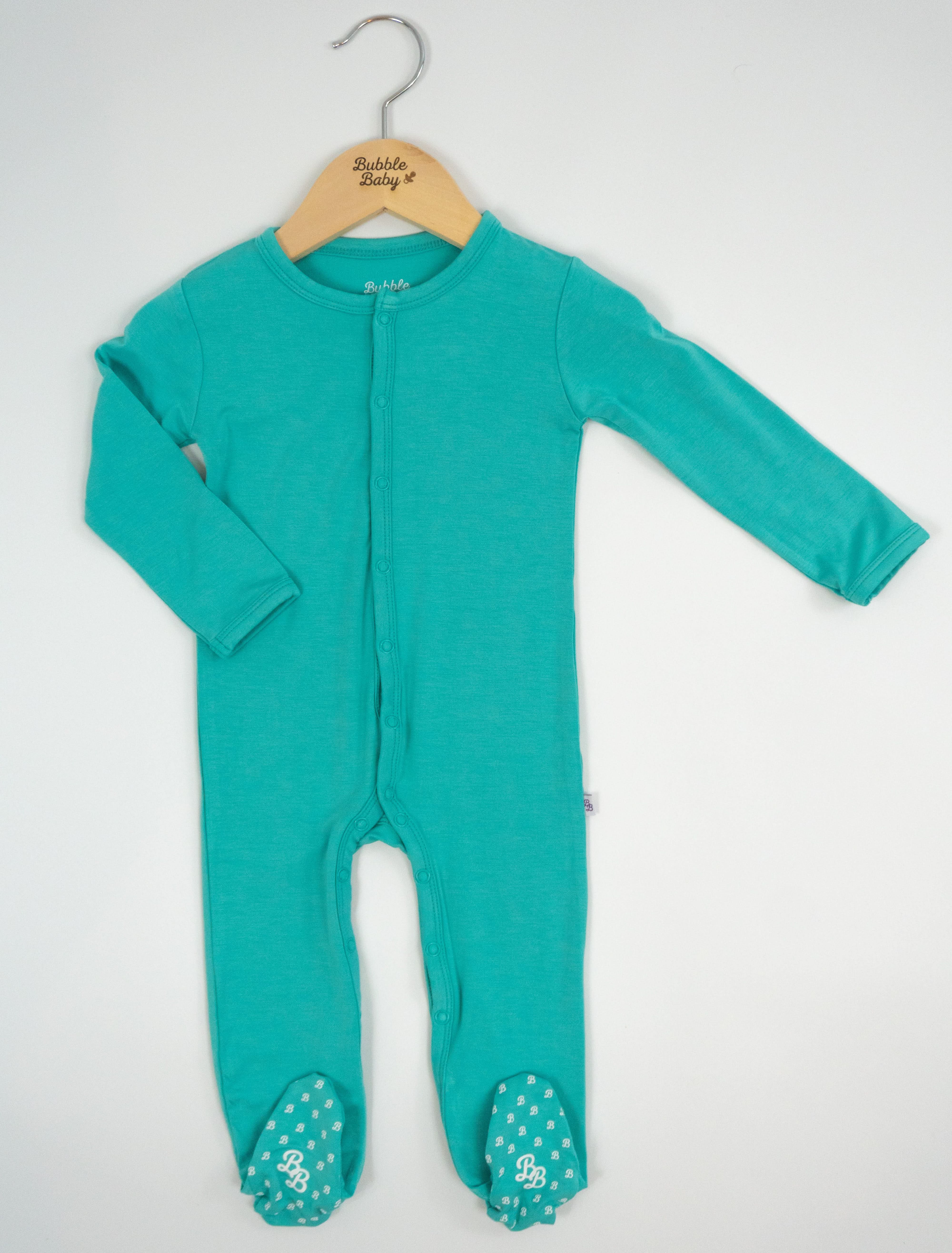 Turquoise | Snap Footie - Image 3
