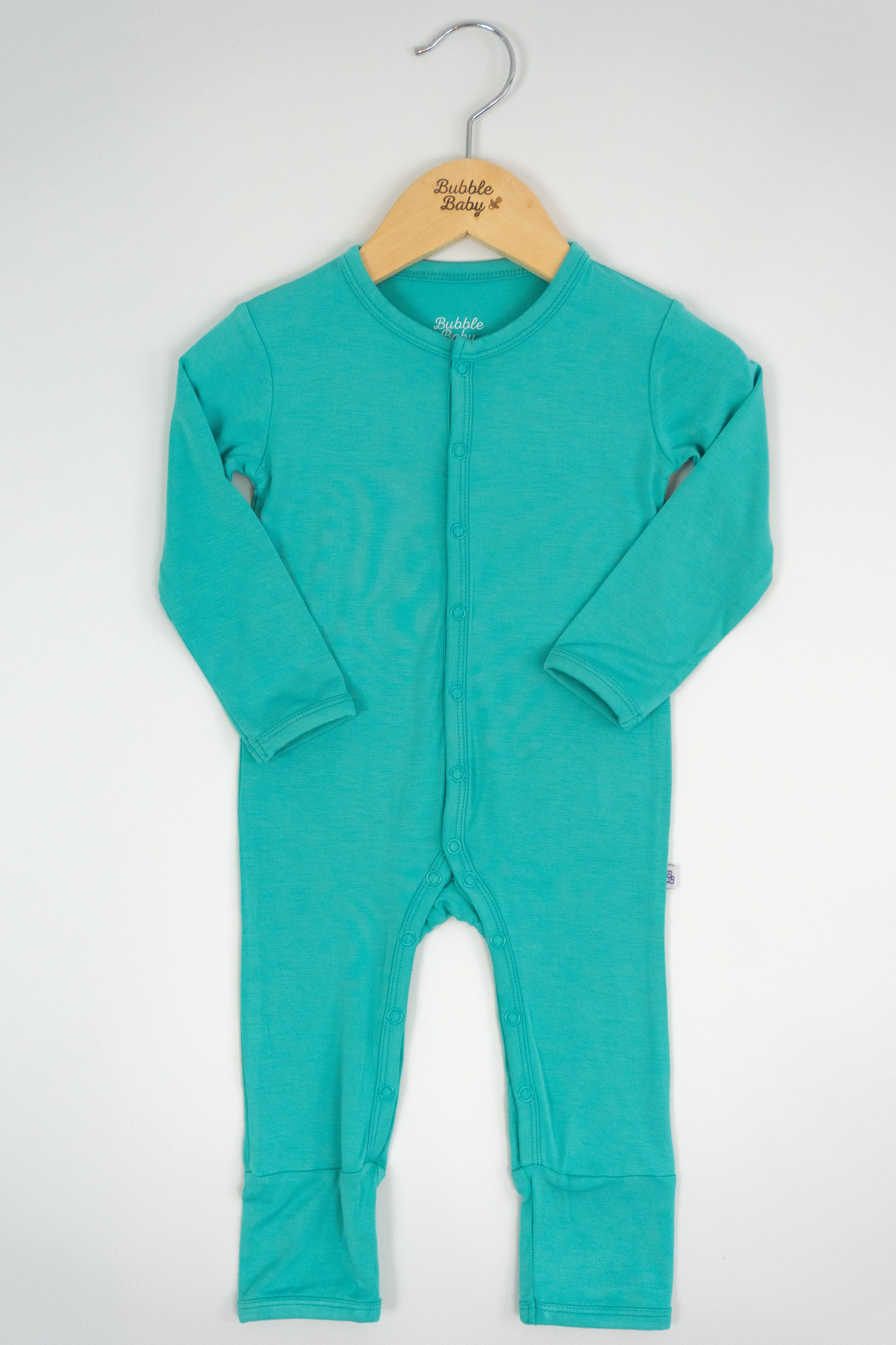Turquoise | Snap Romper - Image 2