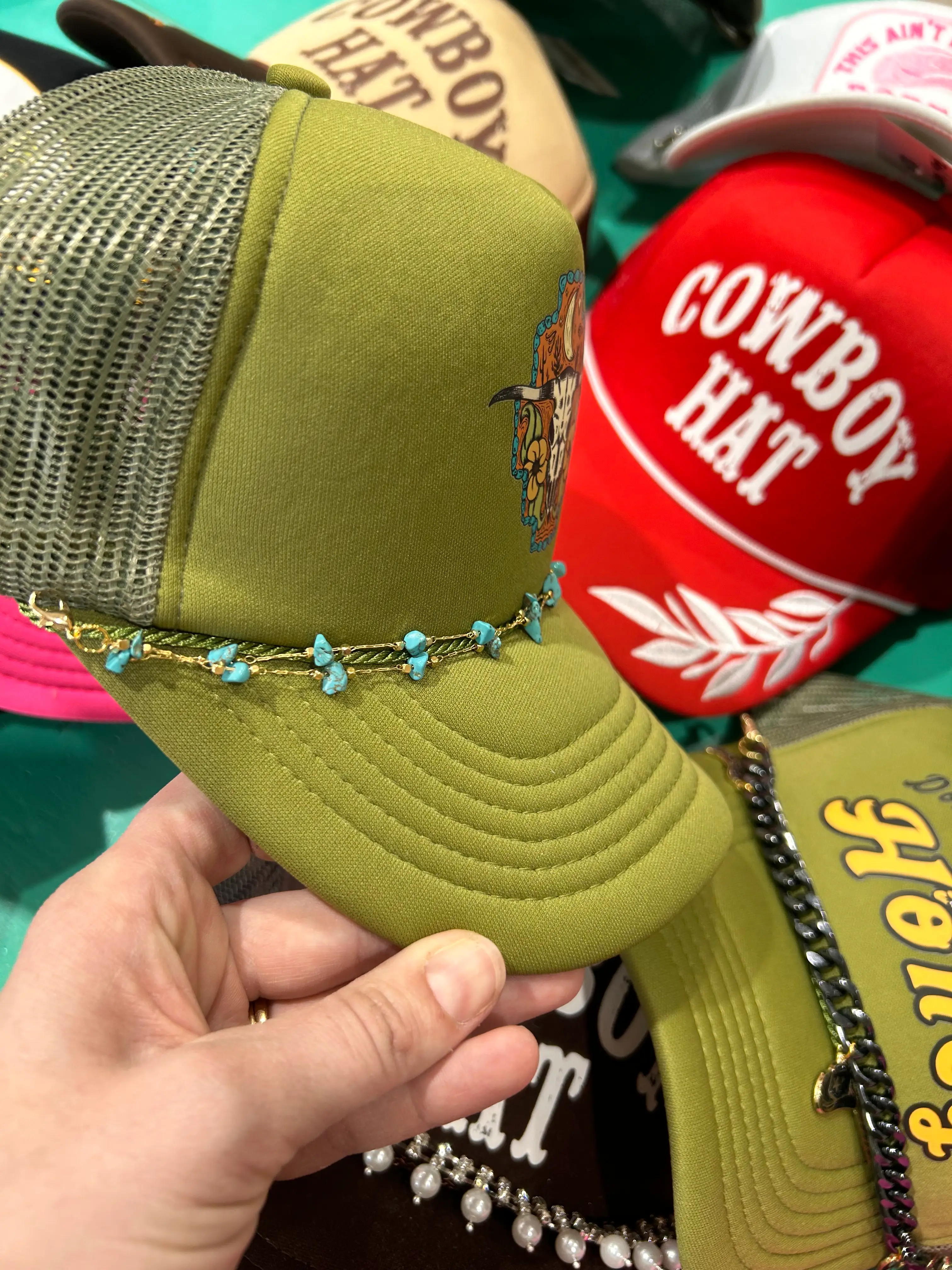 Turquoise Trucker Chain - Image 2