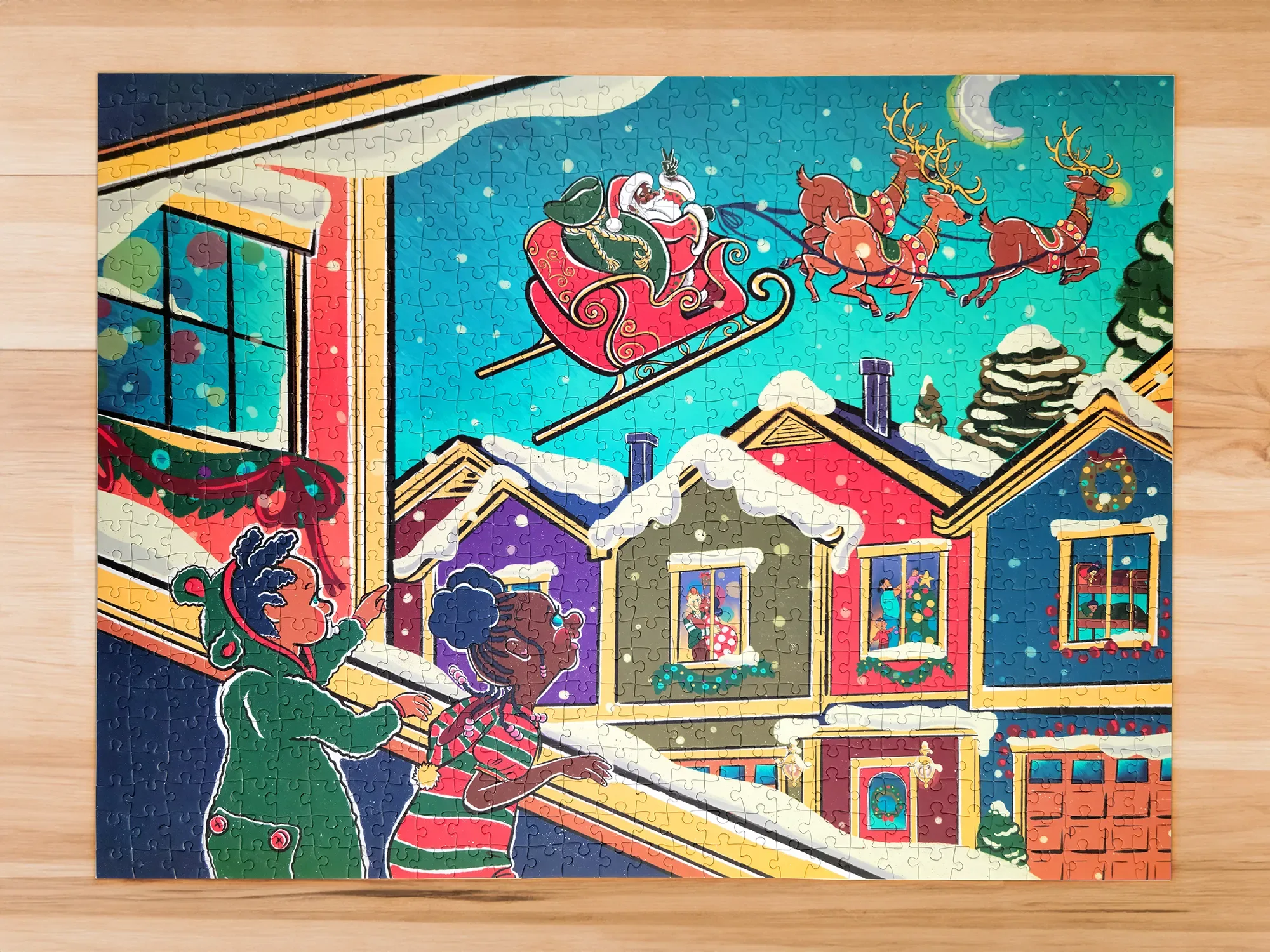 "Twas The Night Before Christmas" by Lo'Vonia Parks - Image 2