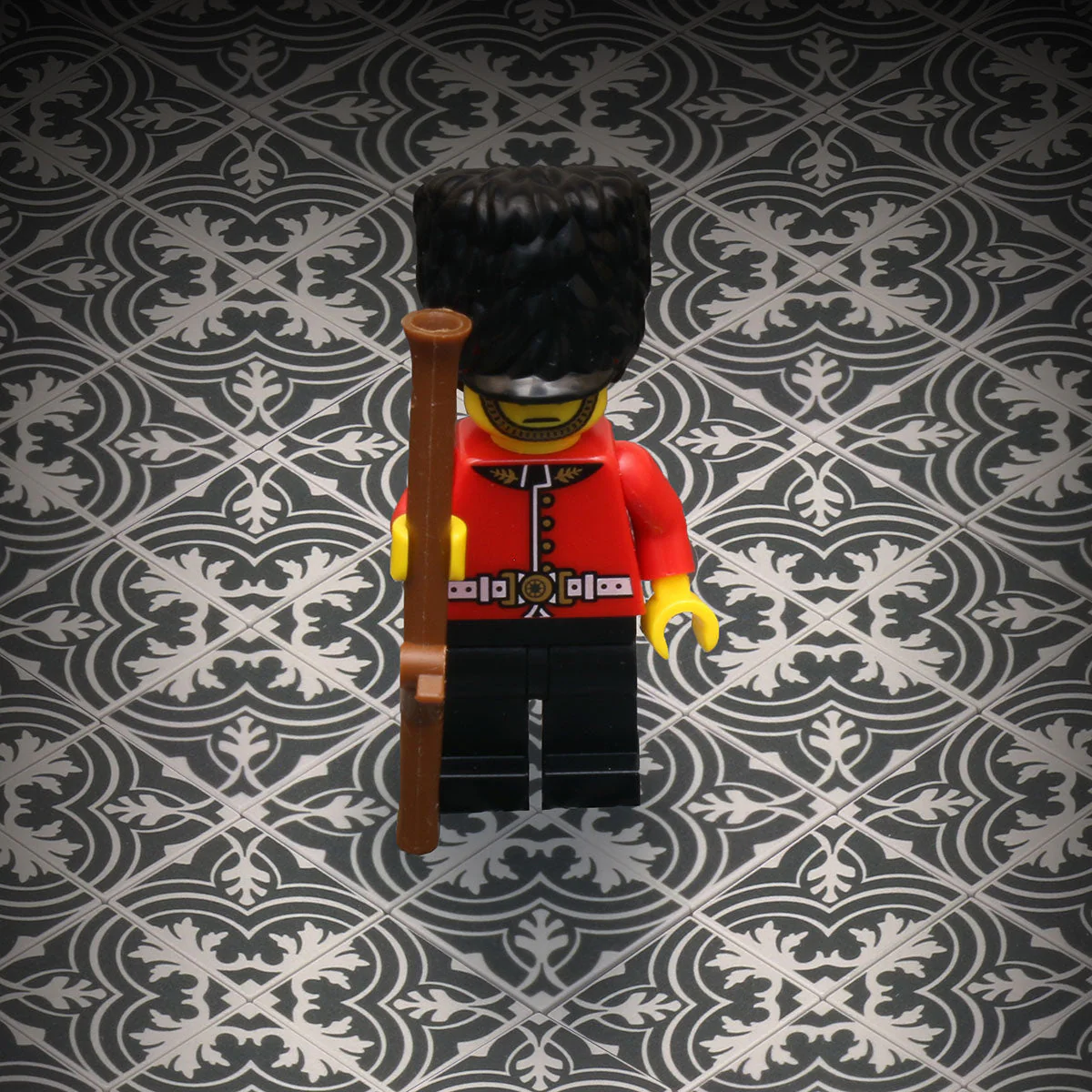 Twenties Classic Encaustic Flooring, 2x2 Tiles (Pack of 20) made using LEGO parts - B3 Customs - Image 3