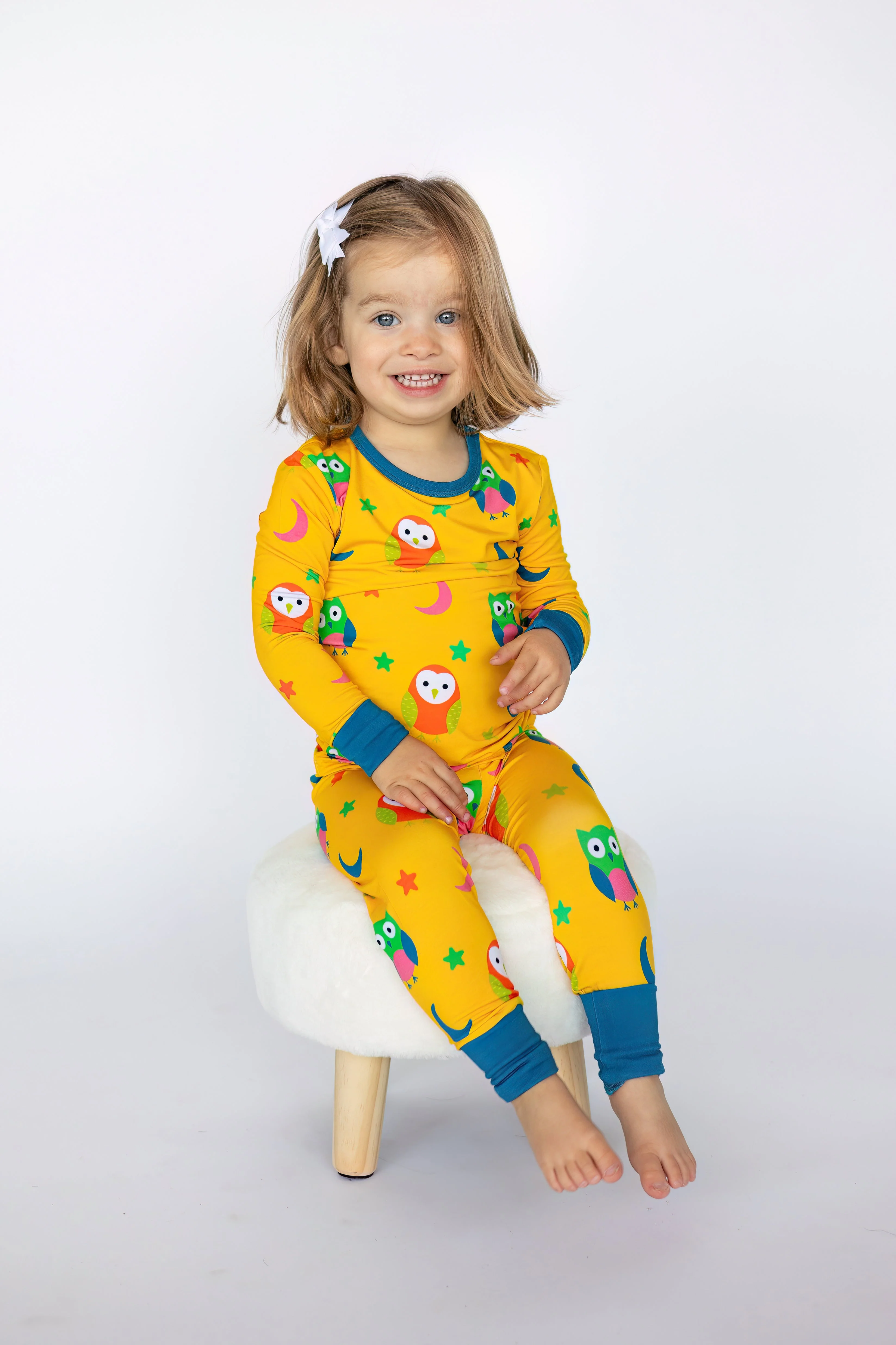 Twilight Hoots Two-Piece Pajama Set - Image 4