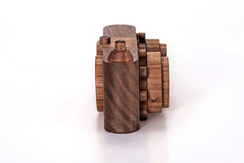 Twinkle Camera - Walnut Camera Body W/ Walnut Lens - Image 2