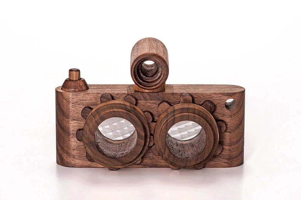 Twinkle Camera - Walnut Camera Body W/ Walnut Lens - Image 5