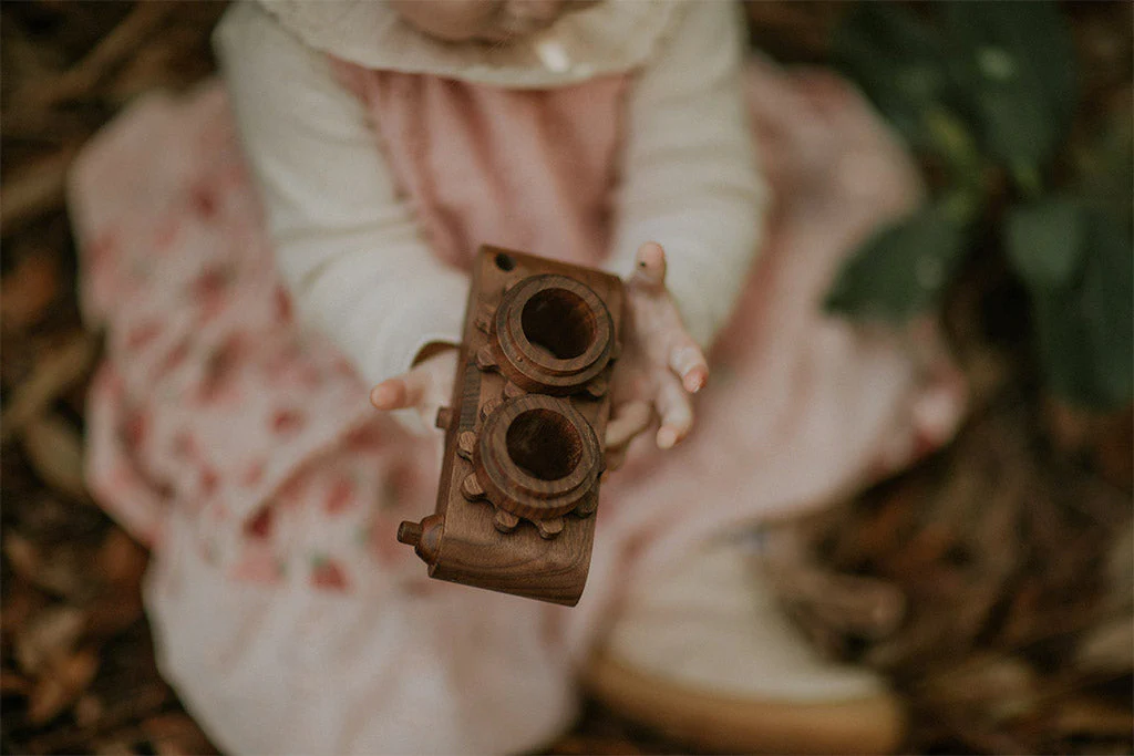 Twinkle Camera - Walnut Camera Body W/ Walnut Lens - Image 6