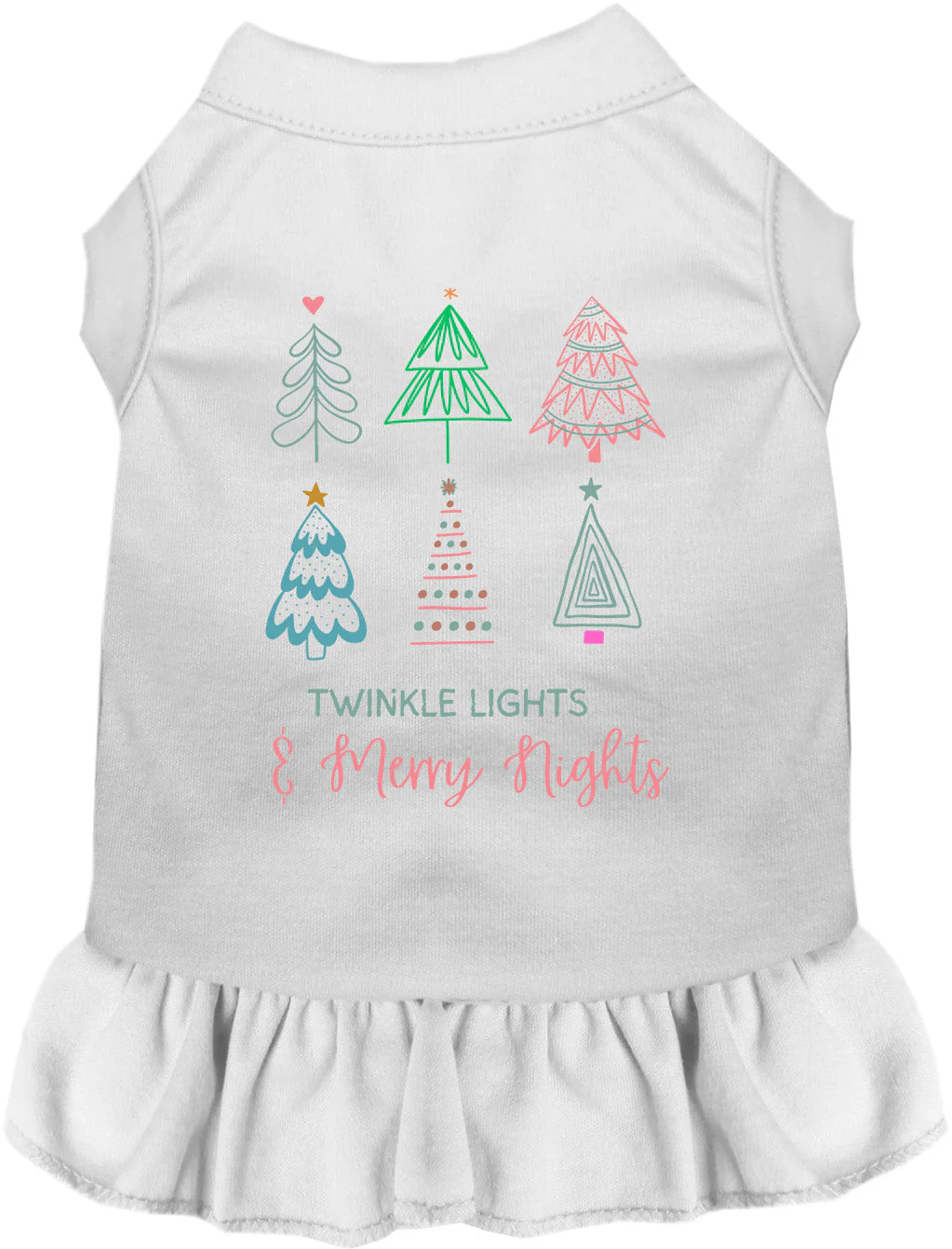 Twinkle Lights, Merry Nights Pet Dress - Image 10