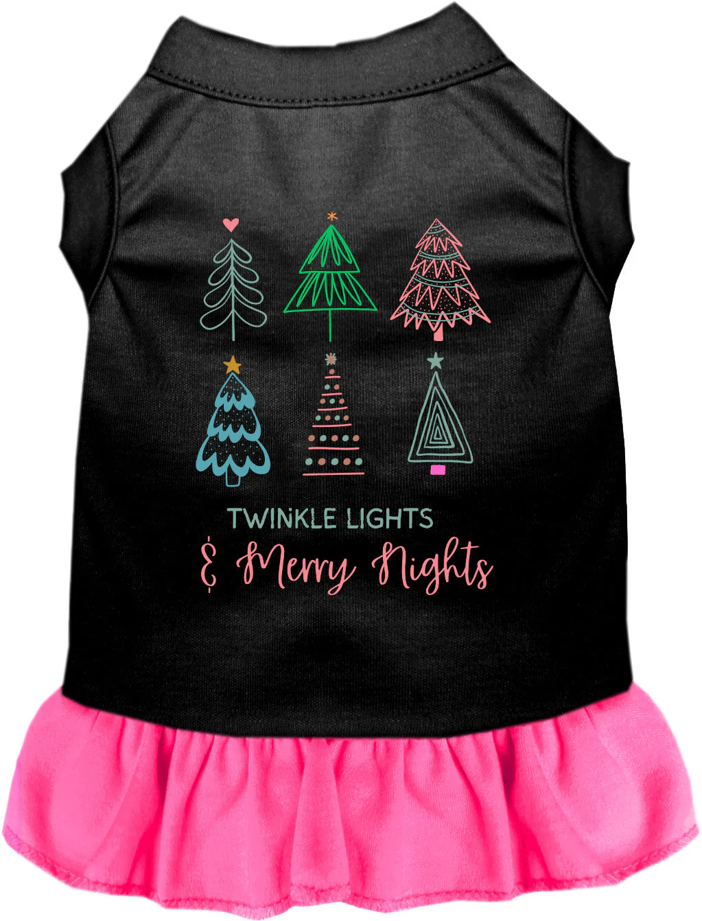 Twinkle Lights, Merry Nights Pet Dress - Image 3