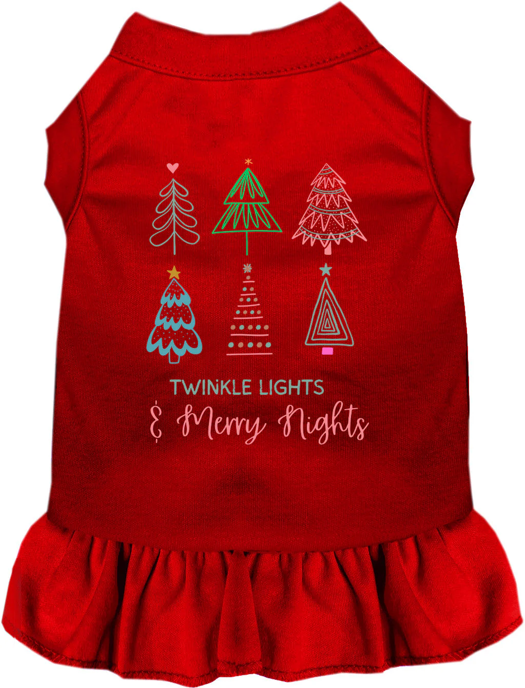 Twinkle Lights, Merry Nights Pet Dress - Image 8