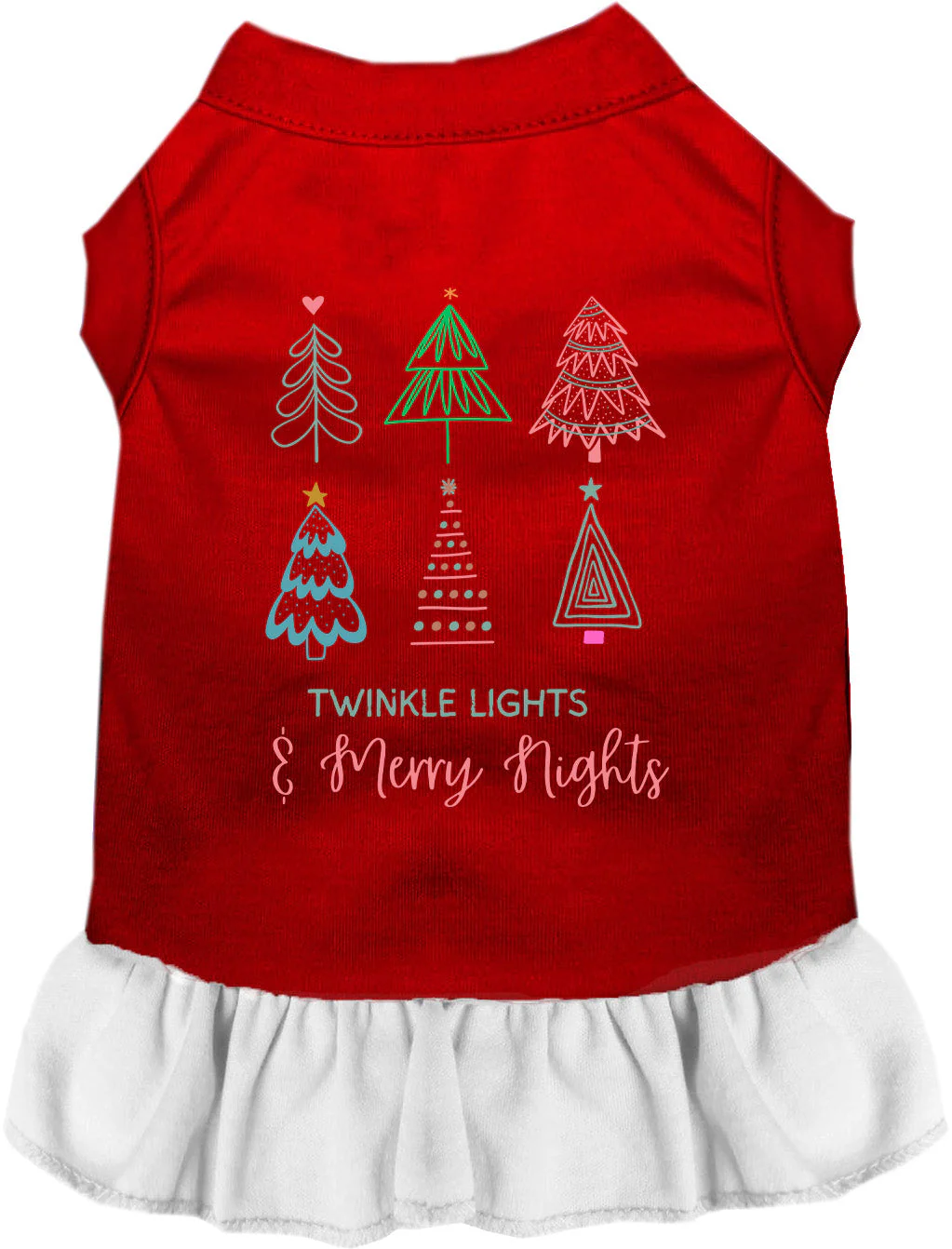 Twinkle Lights, Merry Nights Pet Dress - Image 9