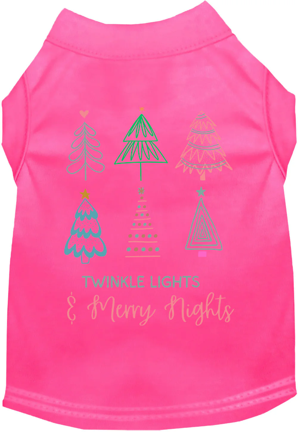 Twinkle Lights, Merry Nights Pet Shirt - Image 5