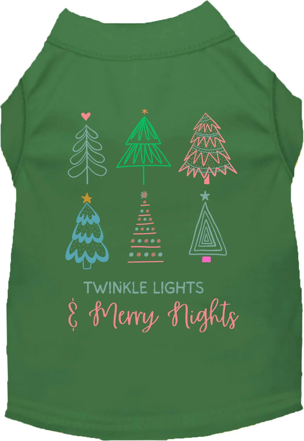 Twinkle Lights, Merry Nights Pet Shirt - Image 6
