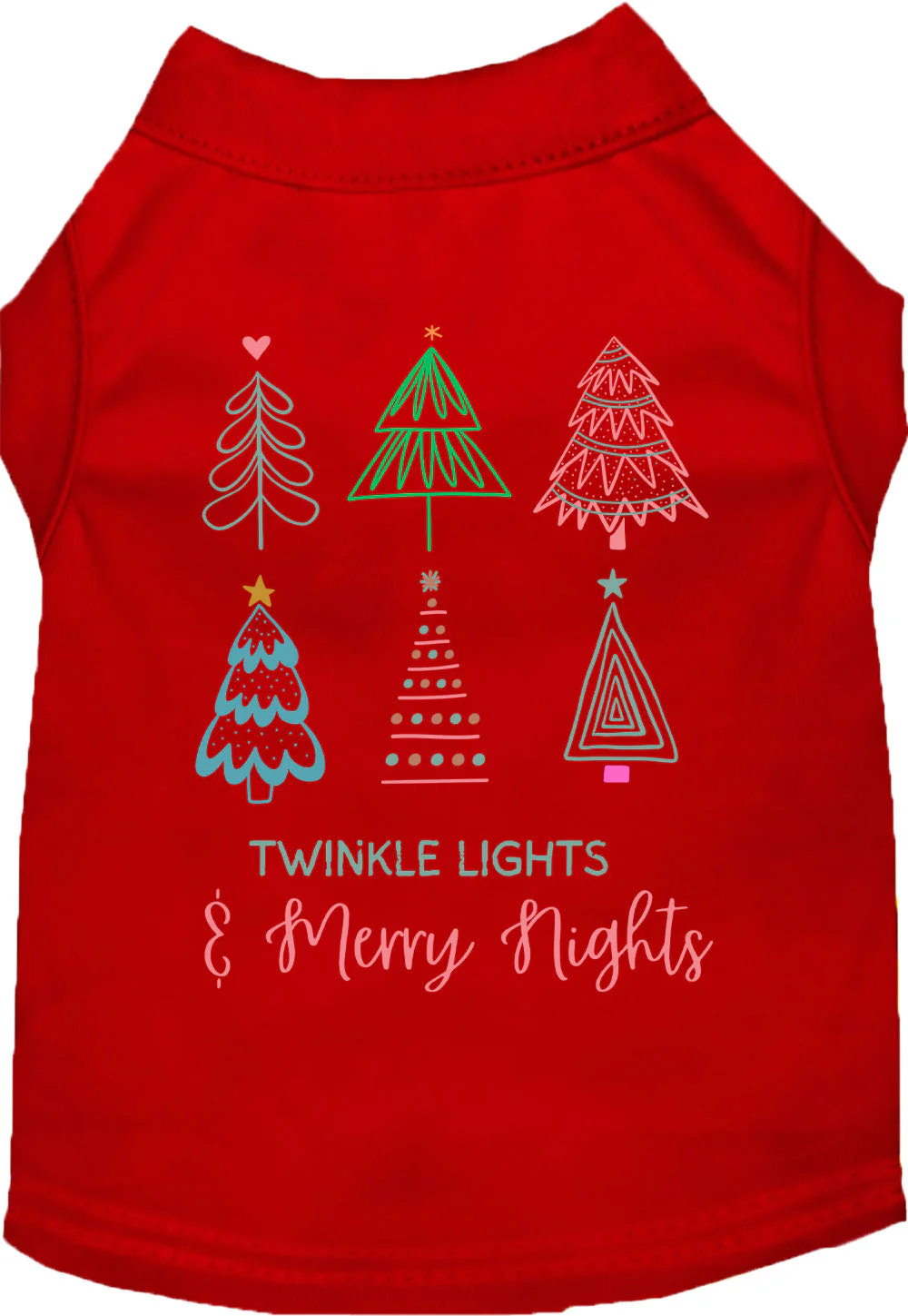 Twinkle Lights, Merry Nights Pet Shirt - Image 8