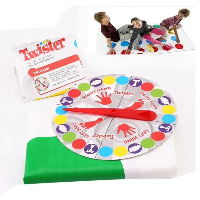 Twist Body Move Game Mat – Funny Family Party Board Game for Kids & Adults - Image 2