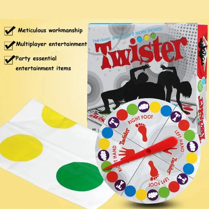 Twist Body Move Game Mat – Funny Family Party Board Game for Kids & Adults - Image 3